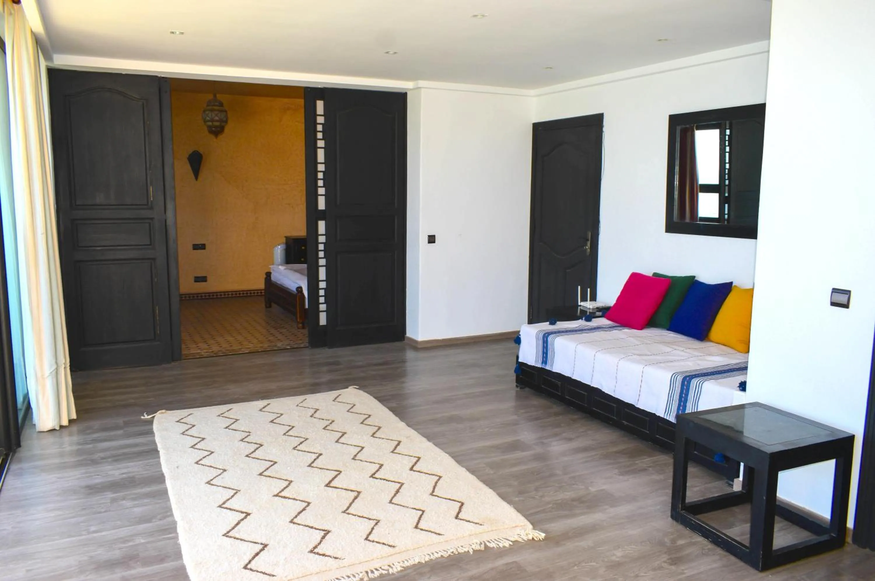 Living room, Bed in Bouad Seafront Apartments & Rooms