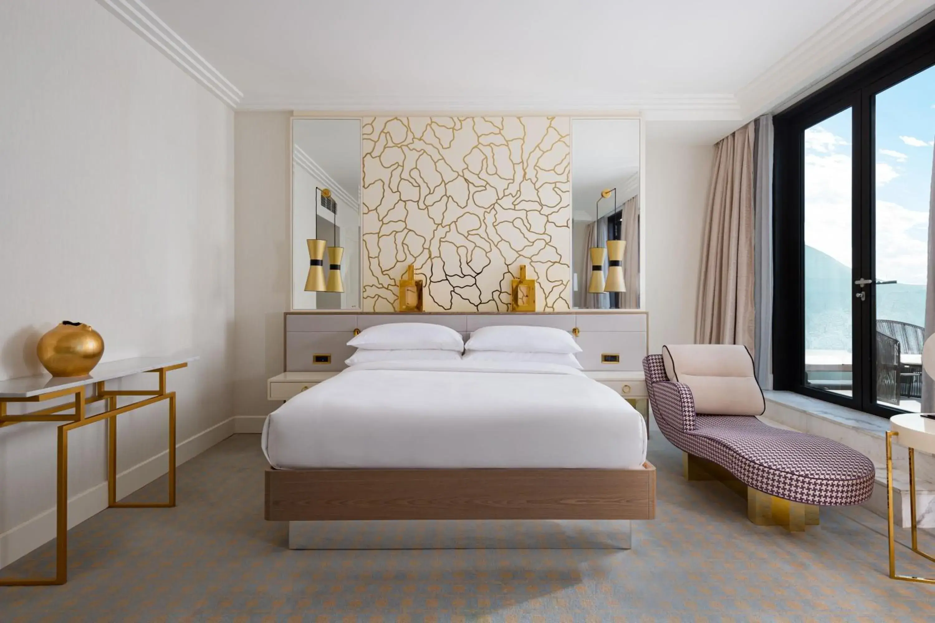 One-Bedroom Larger King Suite with Terrace, Sea View, and Top Floor - single occupancy in Baku Marriott Hotel Boulevard One-Bedroom Larger King Suite with Terrace, Sea View, and Top Floor - single occupancy in Baku Marriott Hotel Boulevard