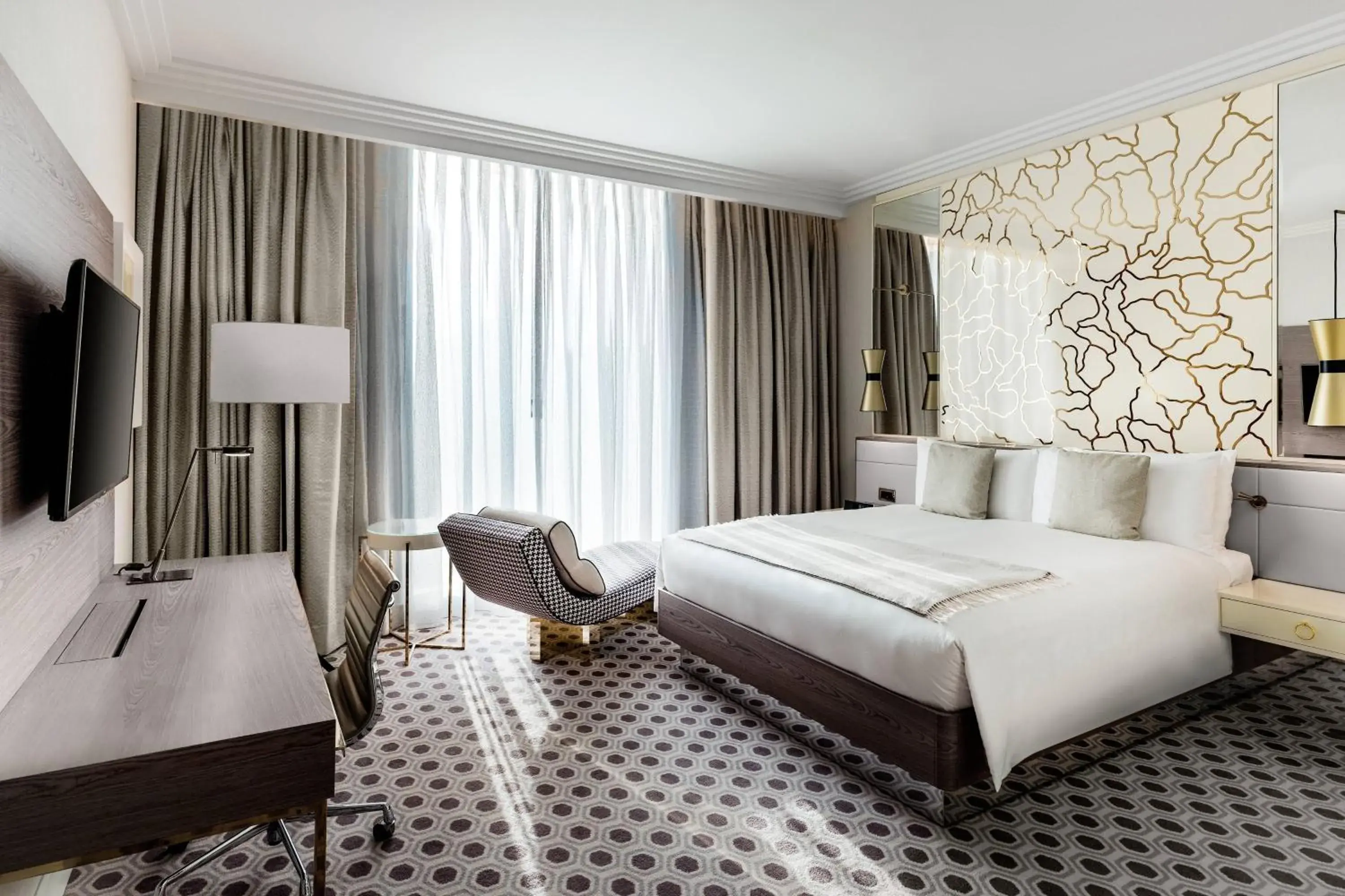 One-Bedroom Executive King Suite with Sea View - High Floor in Baku Marriott Hotel Boulevard One-Bedroom Executive King Suite with Sea View - High Floor in Baku Marriott Hotel Boulevard