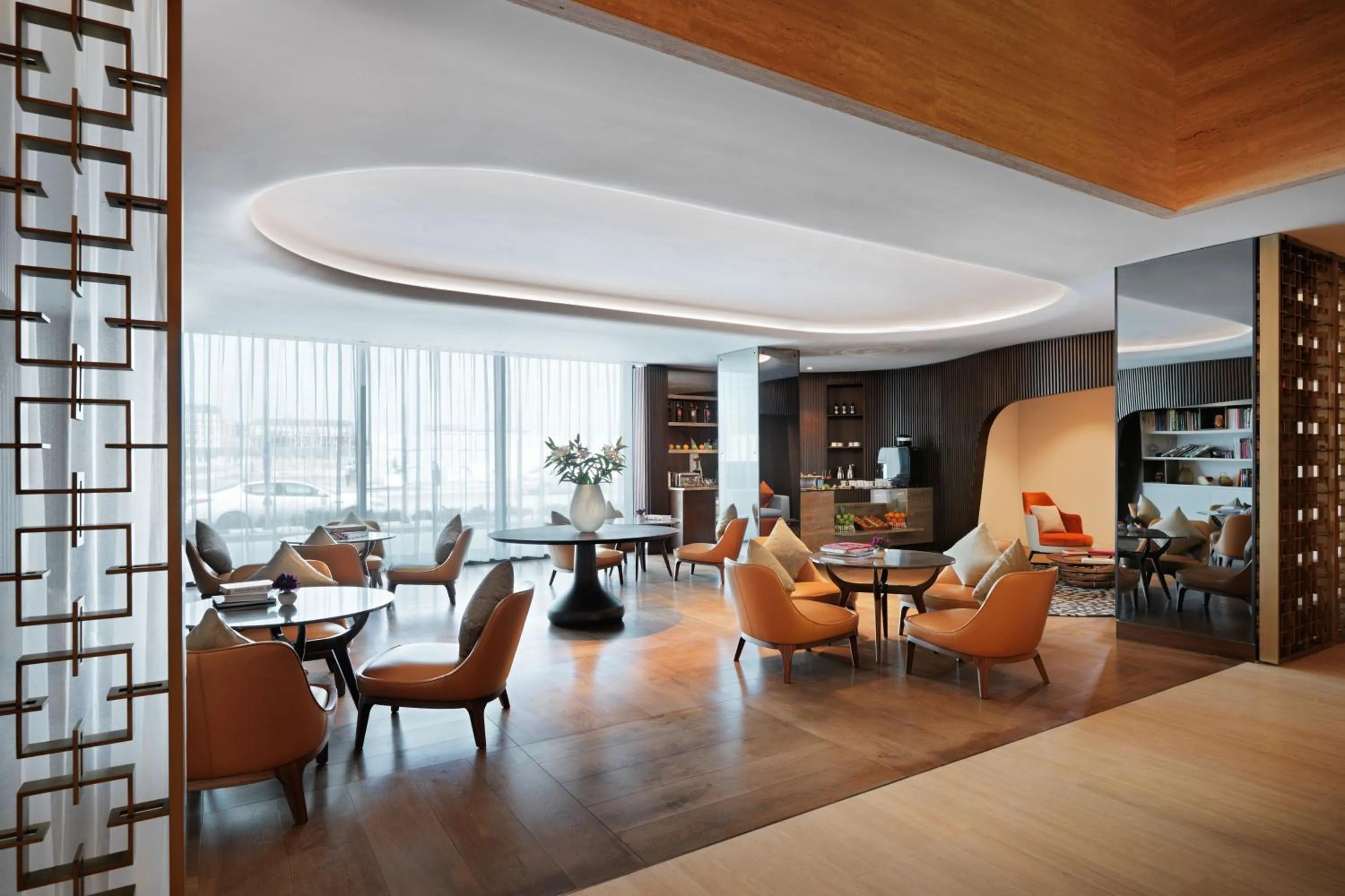 Lobby or reception in Baku Marriott Hotel Boulevard