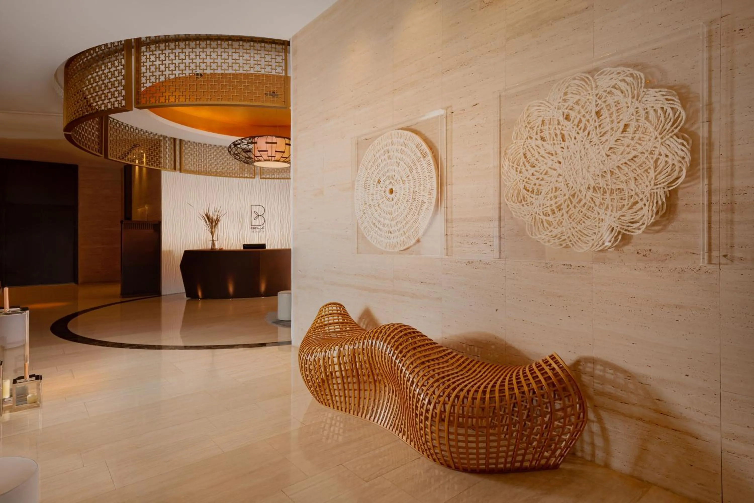 Lobby or reception in Baku Marriott Hotel Boulevard