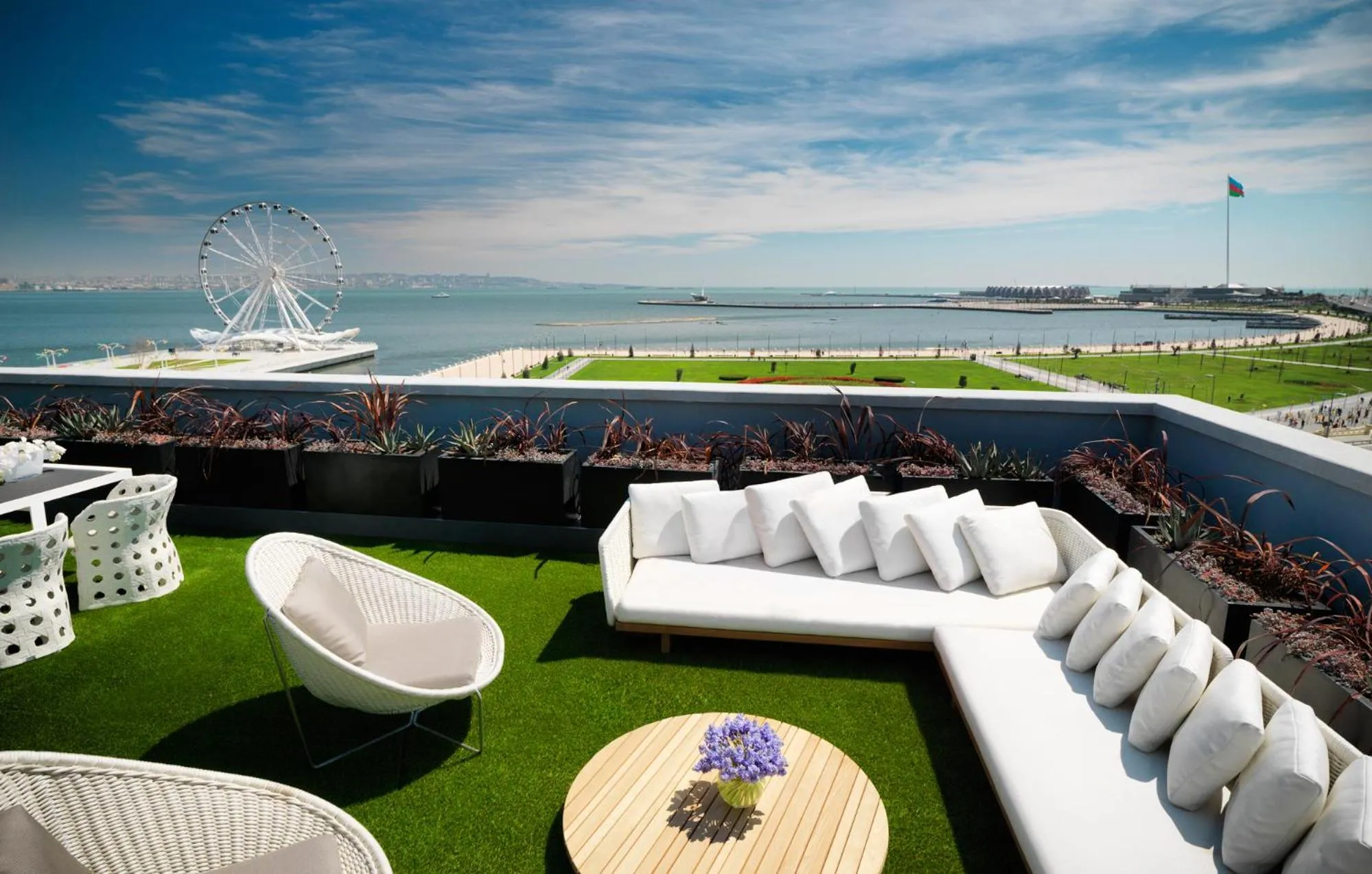 Balcony/Terrace in Sheraton Baku Intourist