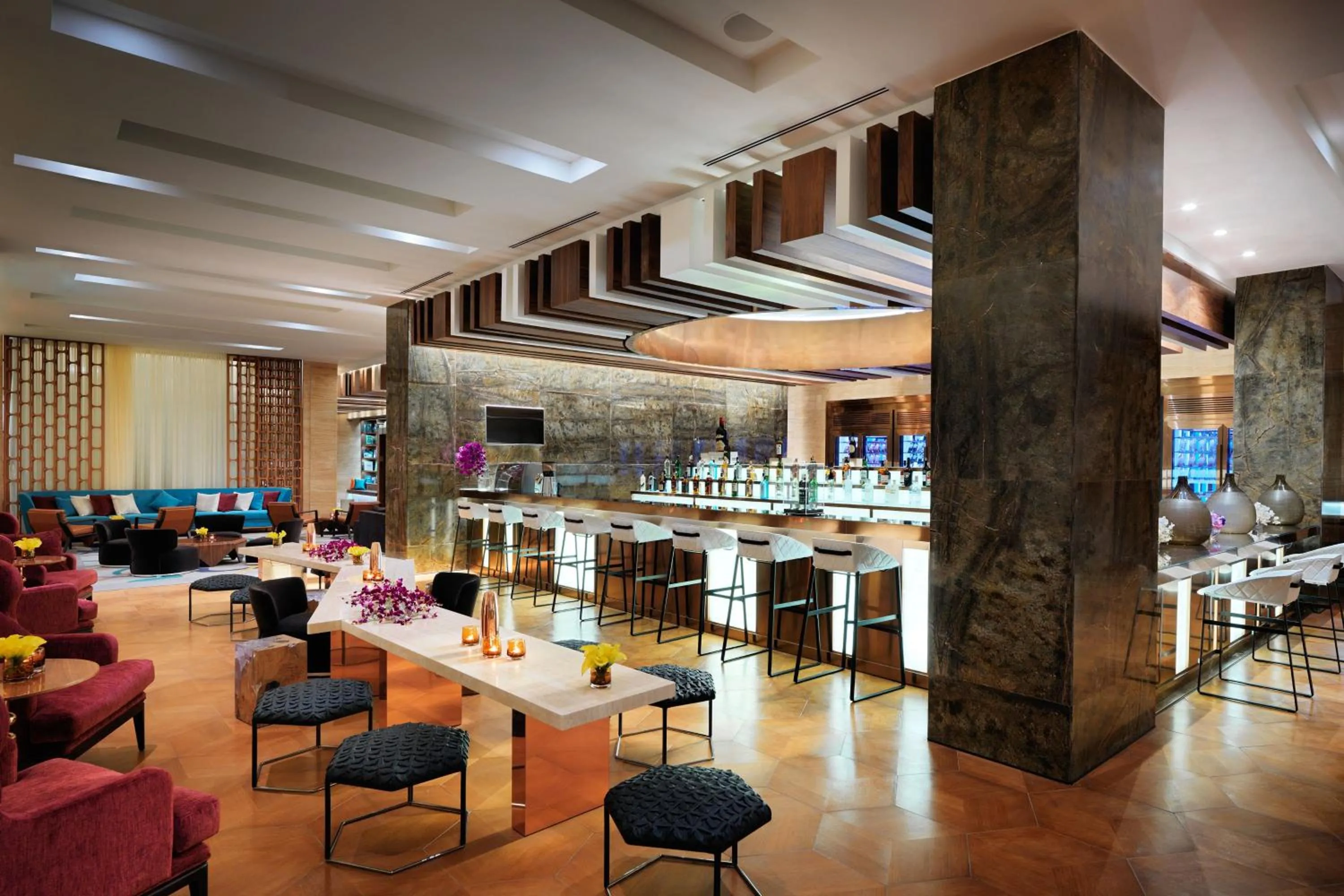 Lounge or bar in Sheraton Baku Intourist