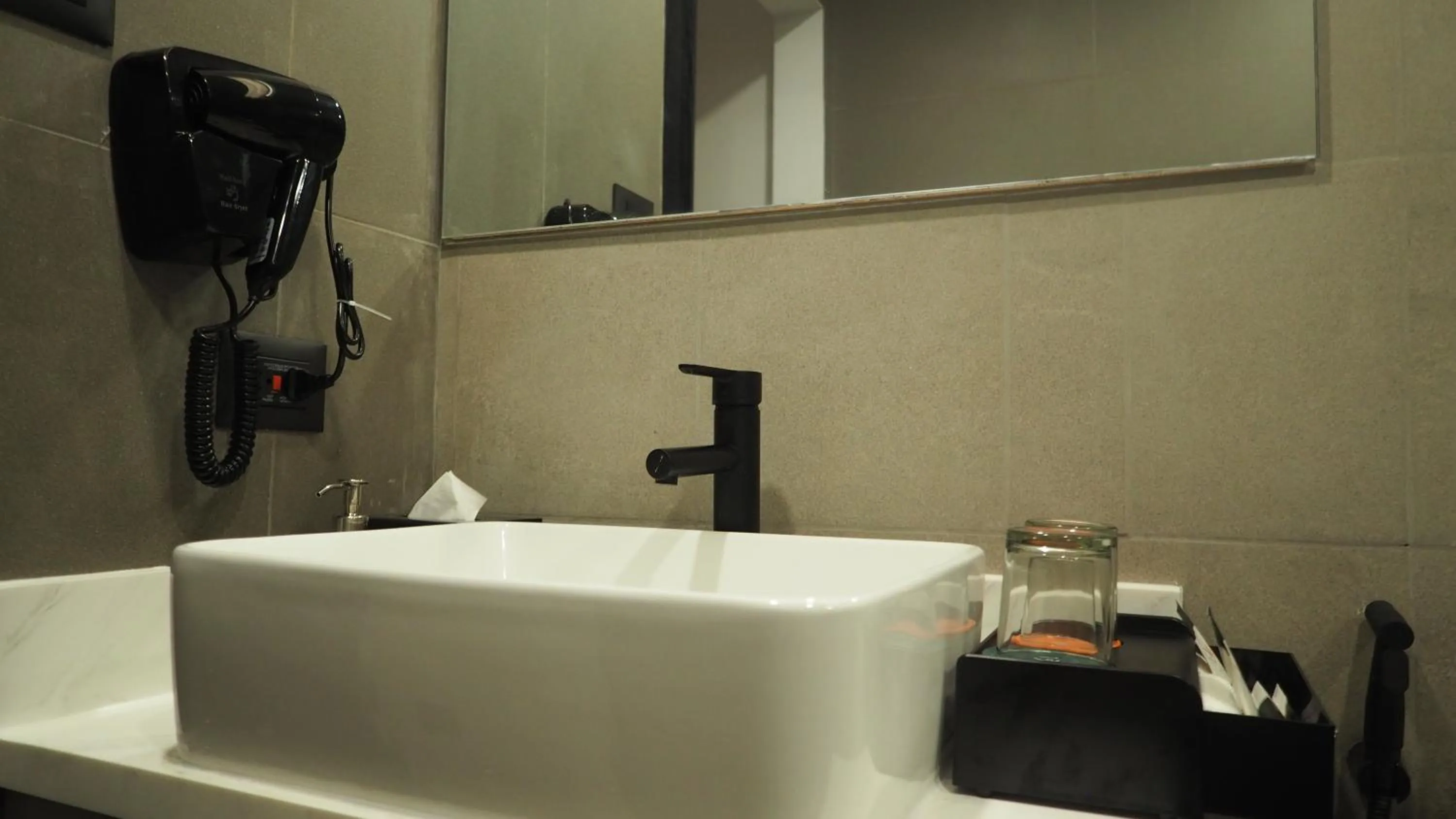 Bathroom in Novel Hotel Manila