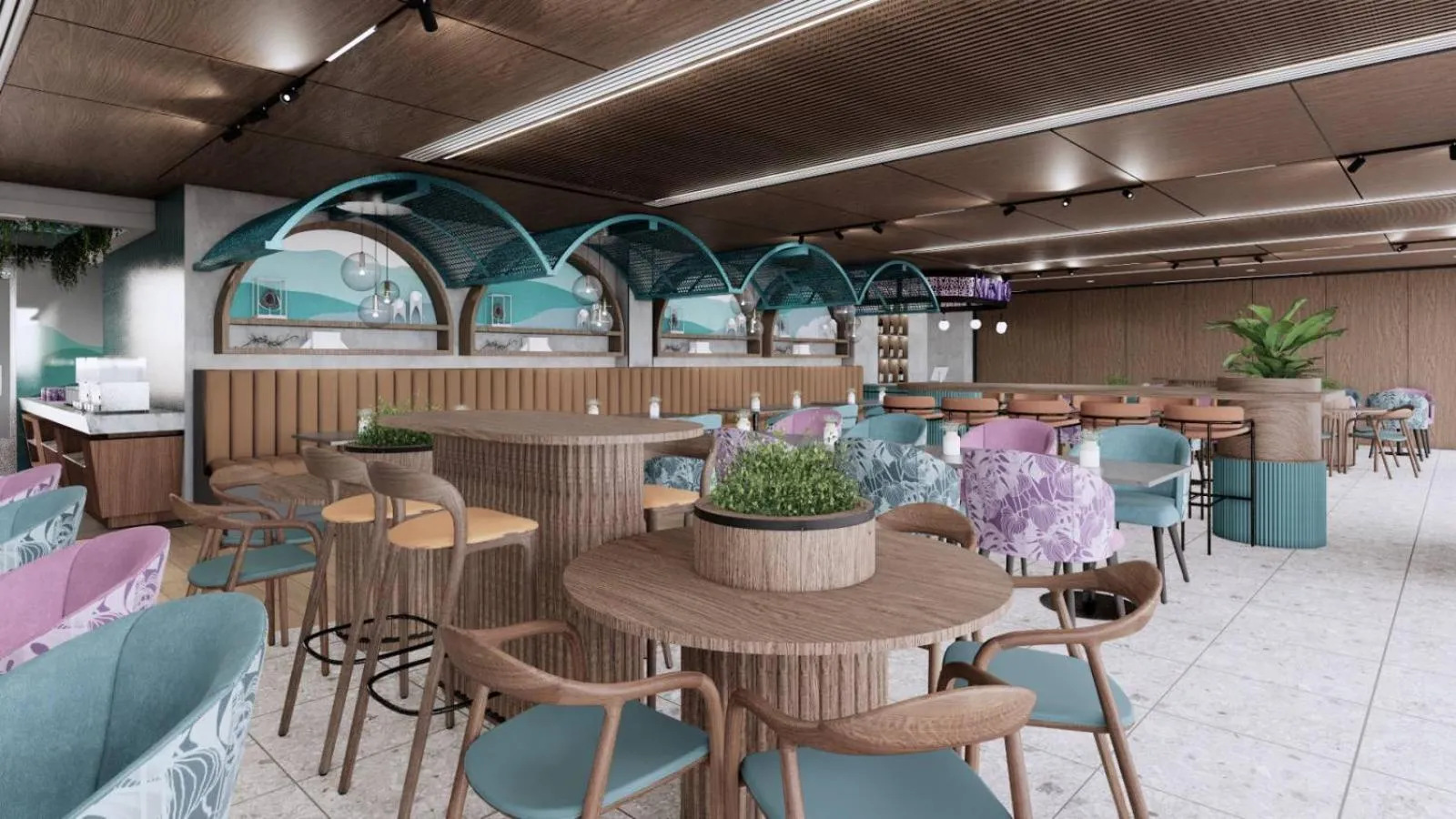 Restaurant/places to eat in Novel Hotel Manila