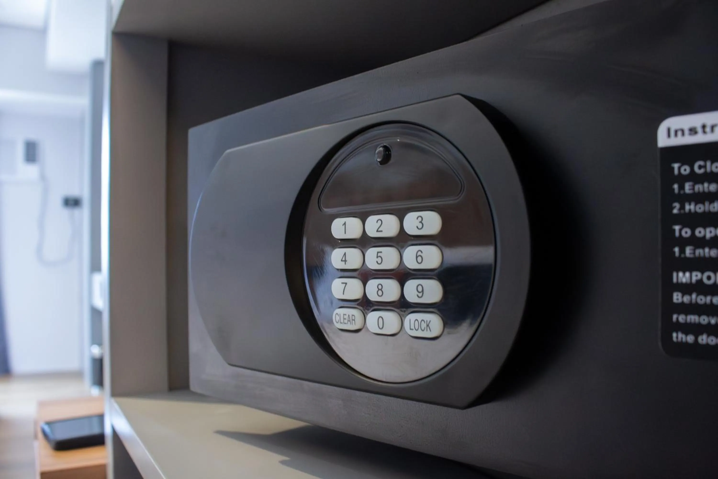 safe in Novel Hotel Manila