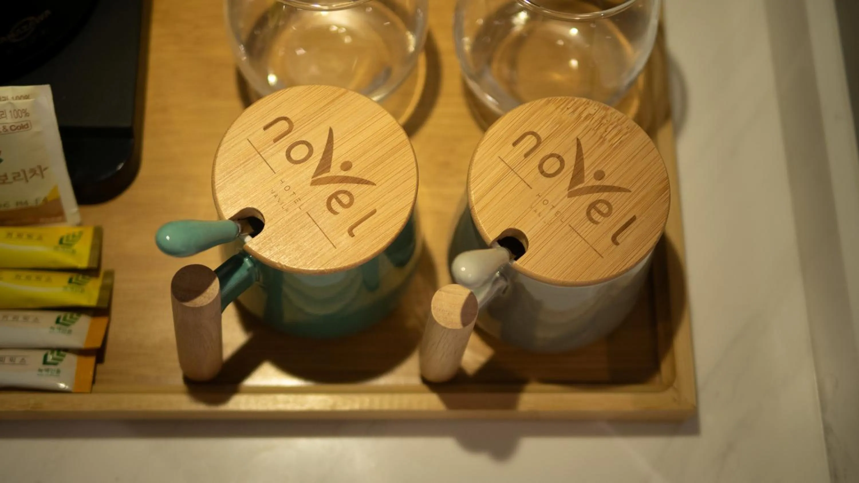 Drinks in Novel Hotel Manila