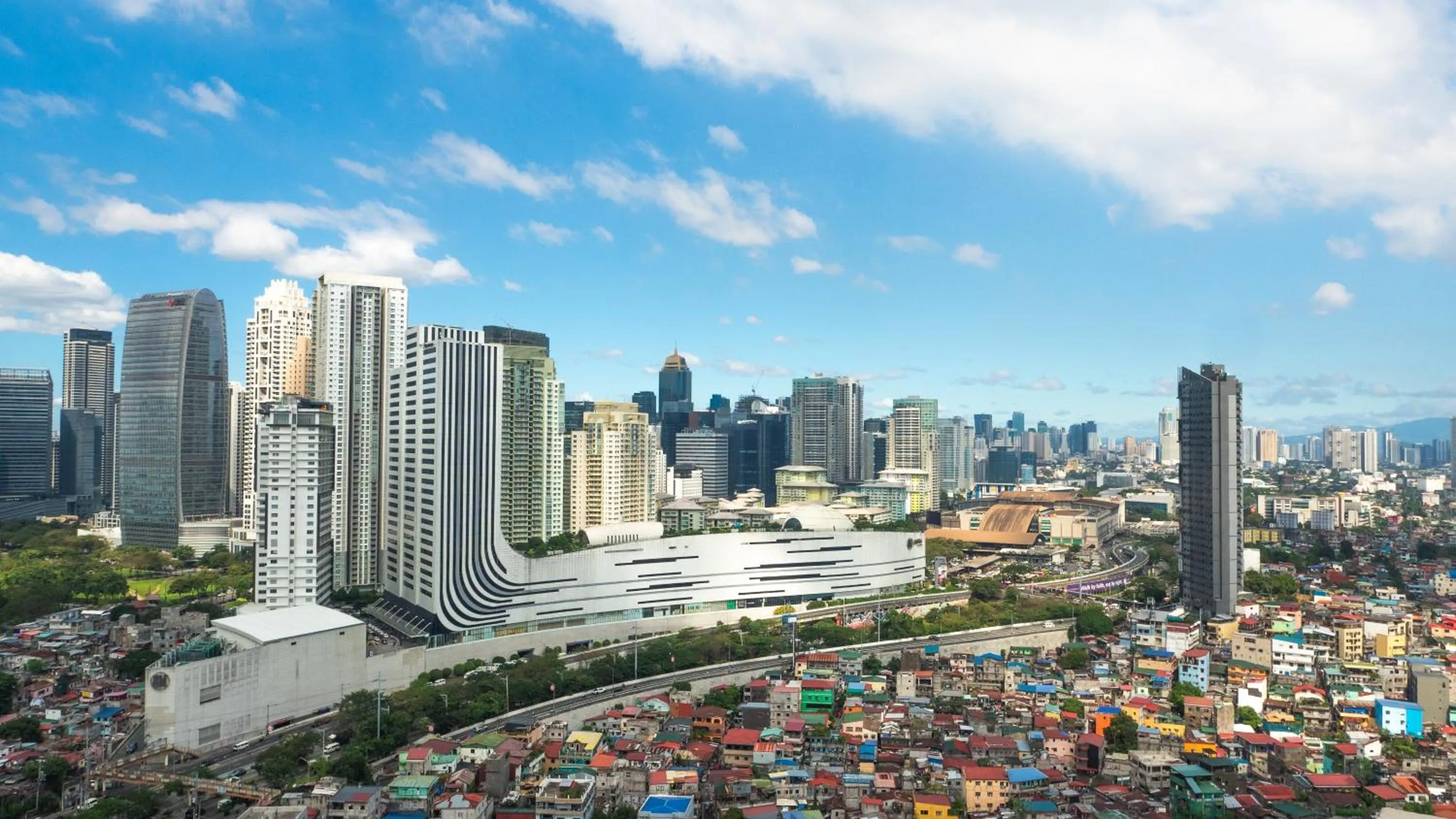 City view in Novel Hotel Manila