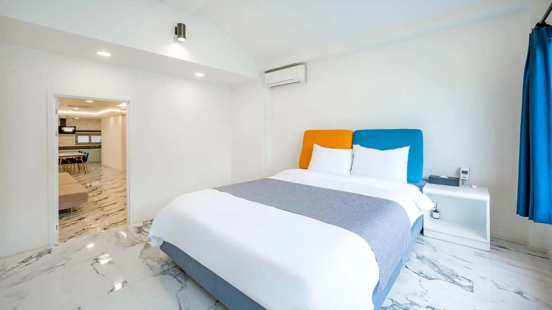 Property building, Bed in Gapyeong JH PoolVilla & glamping