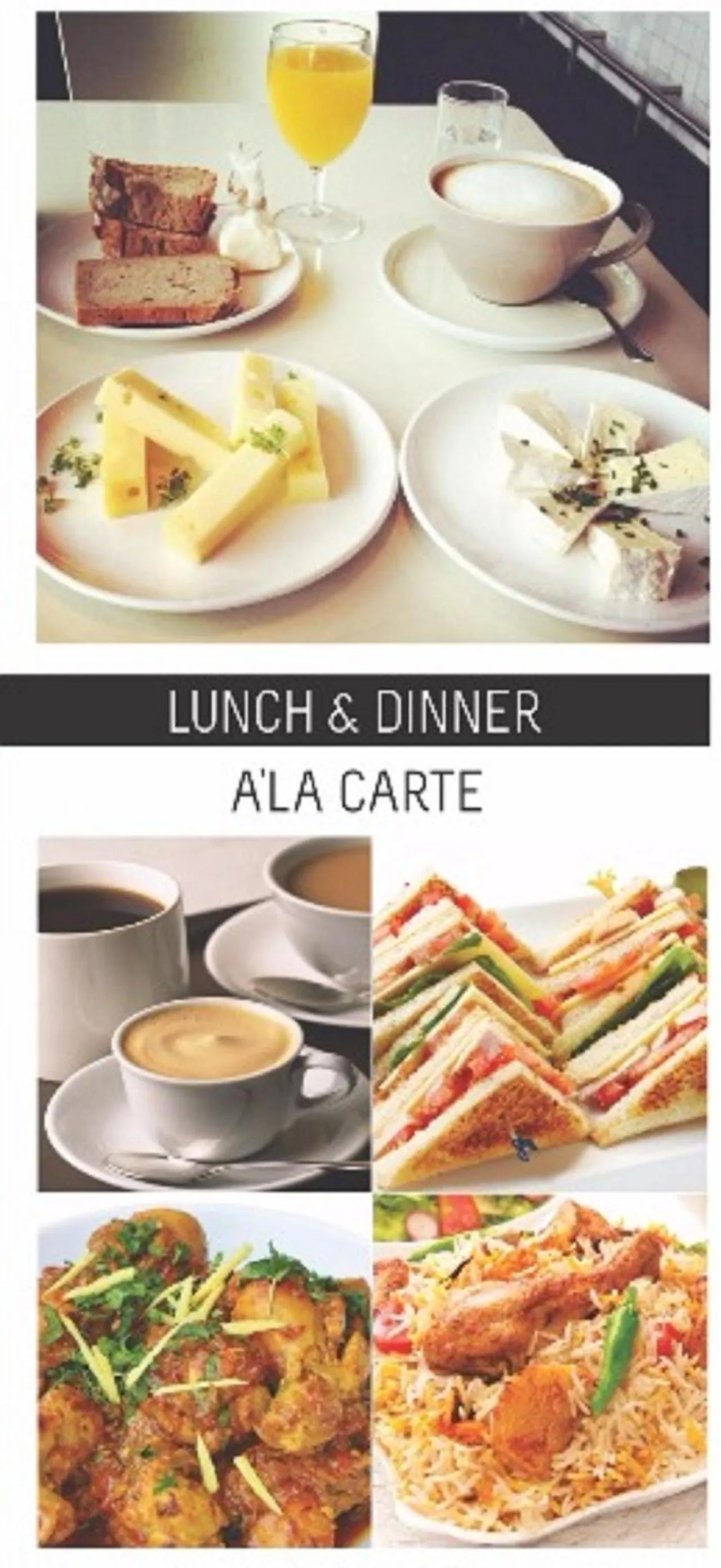 Continental breakfast in Carlton Tower Hotel Lahore