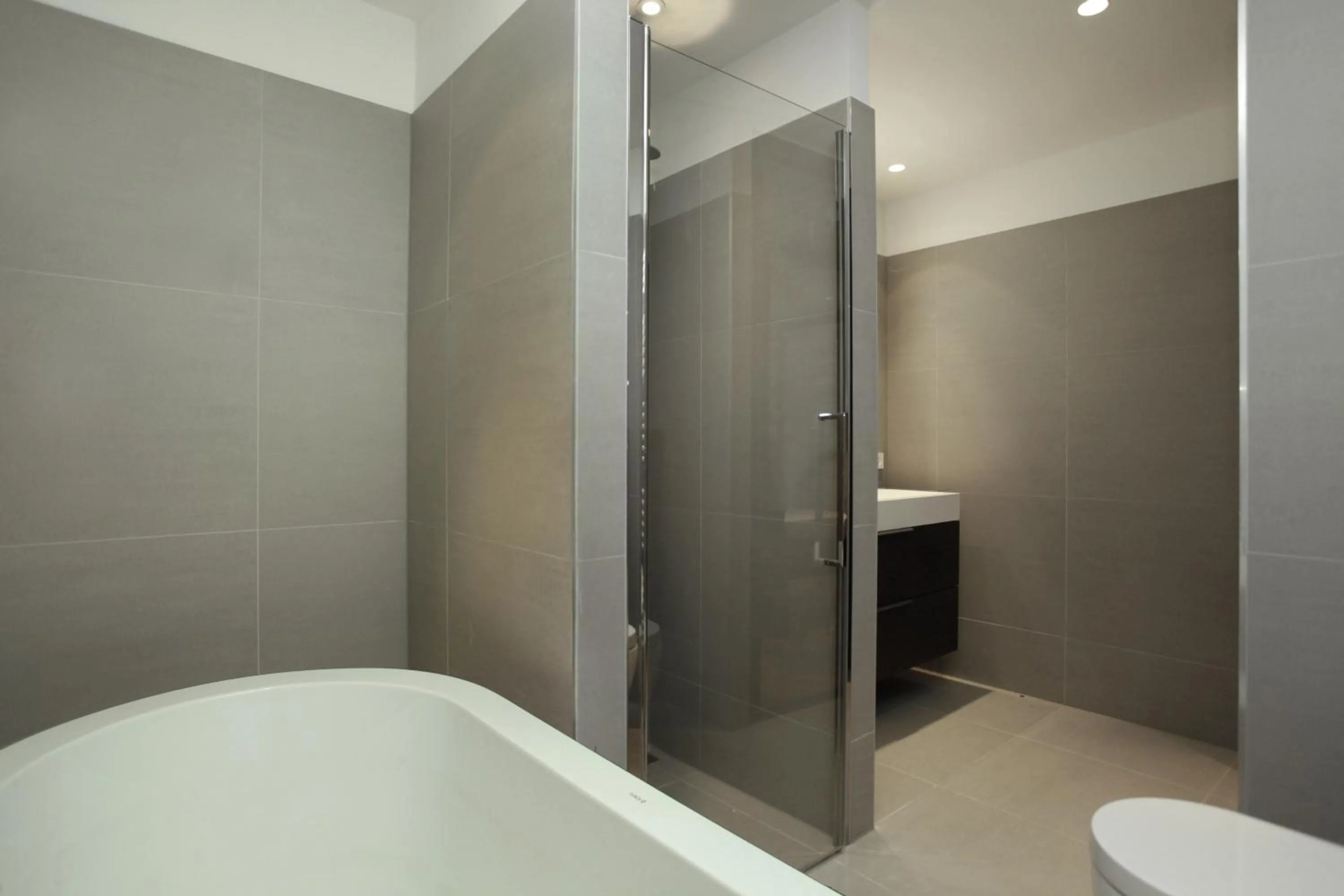 Shower in Stayci Serviced Apartments Westeinde
