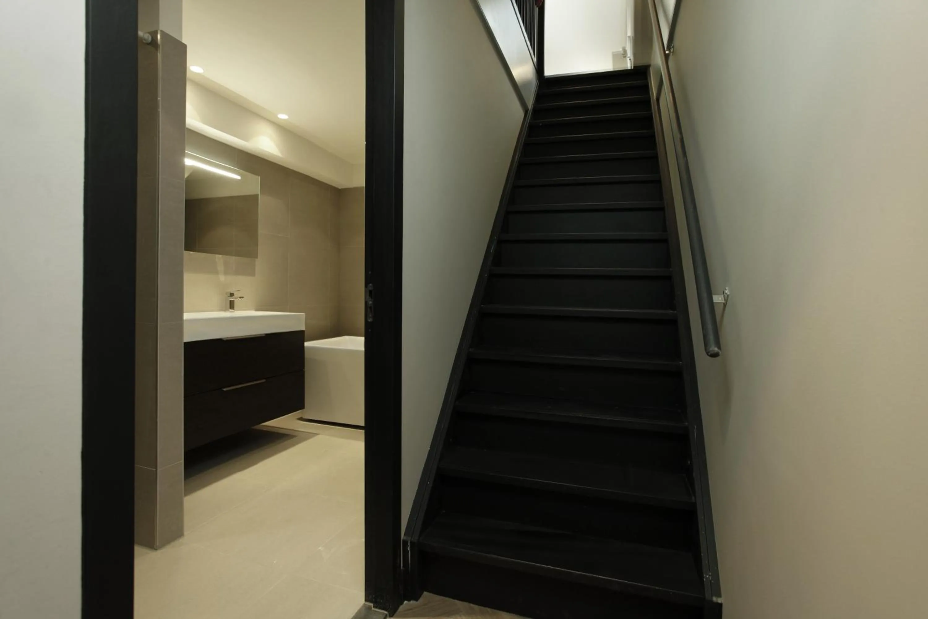 Shower in Stayci Serviced Apartments Westeinde