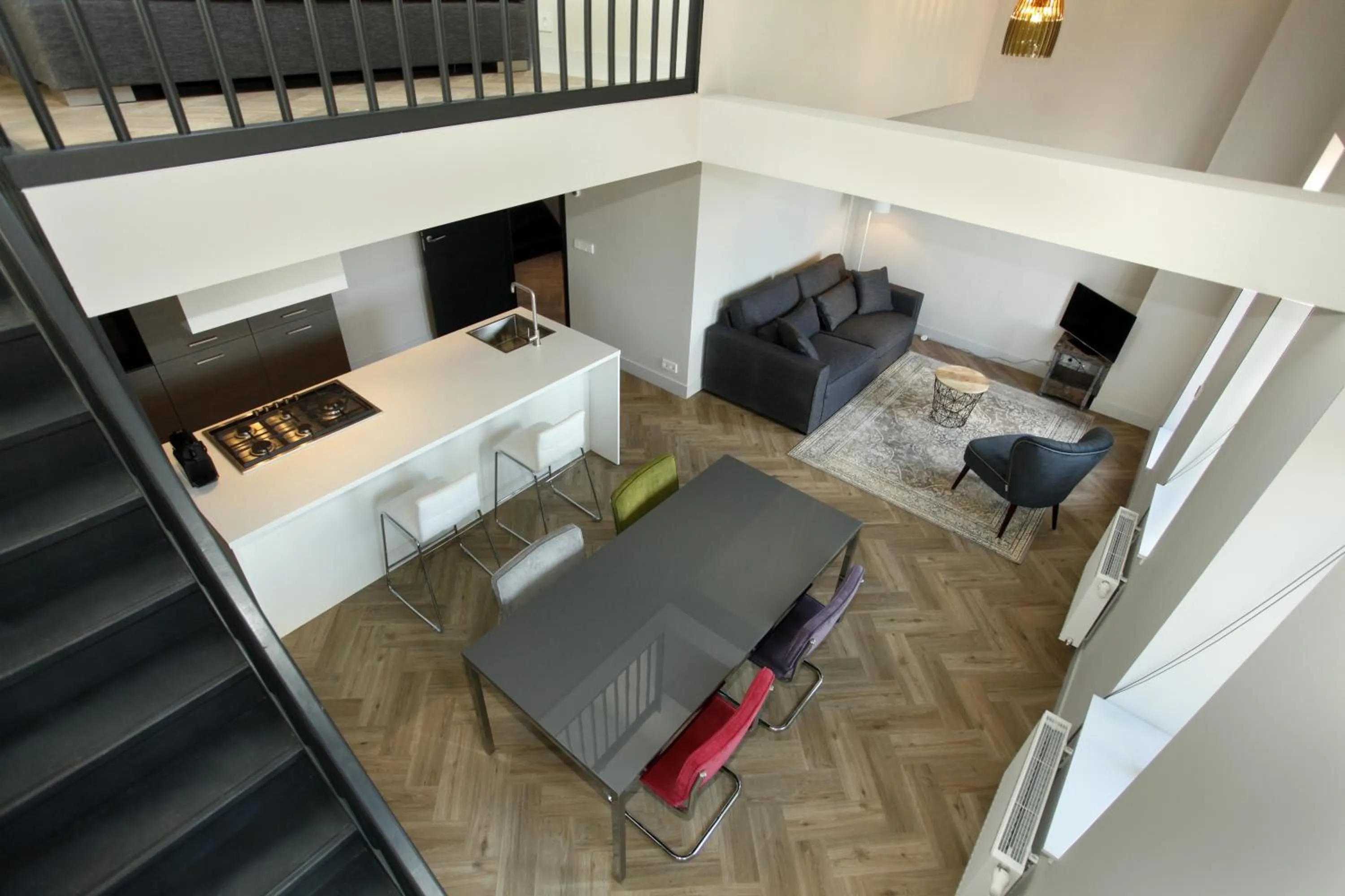TV and multimedia in Stayci Serviced Apartments Westeinde