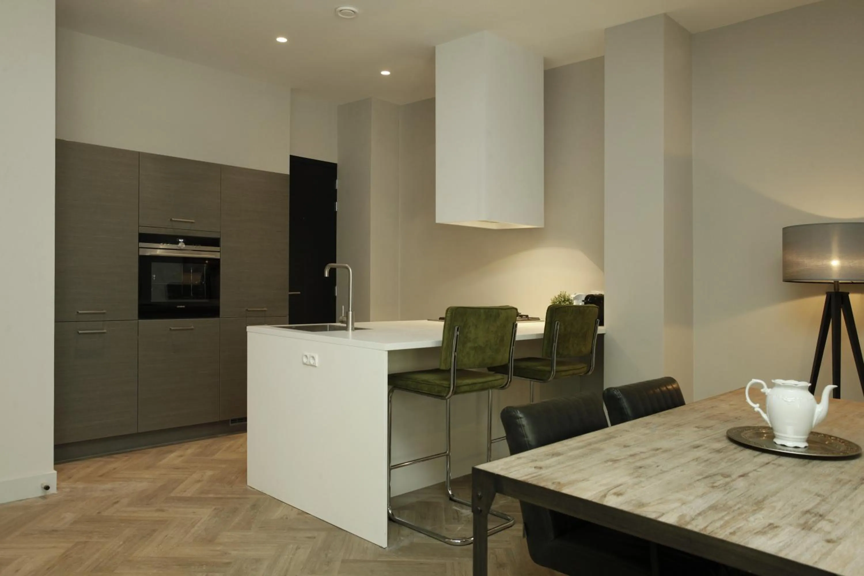 Coffee/tea facilities in Stayci Serviced Apartments Westeinde