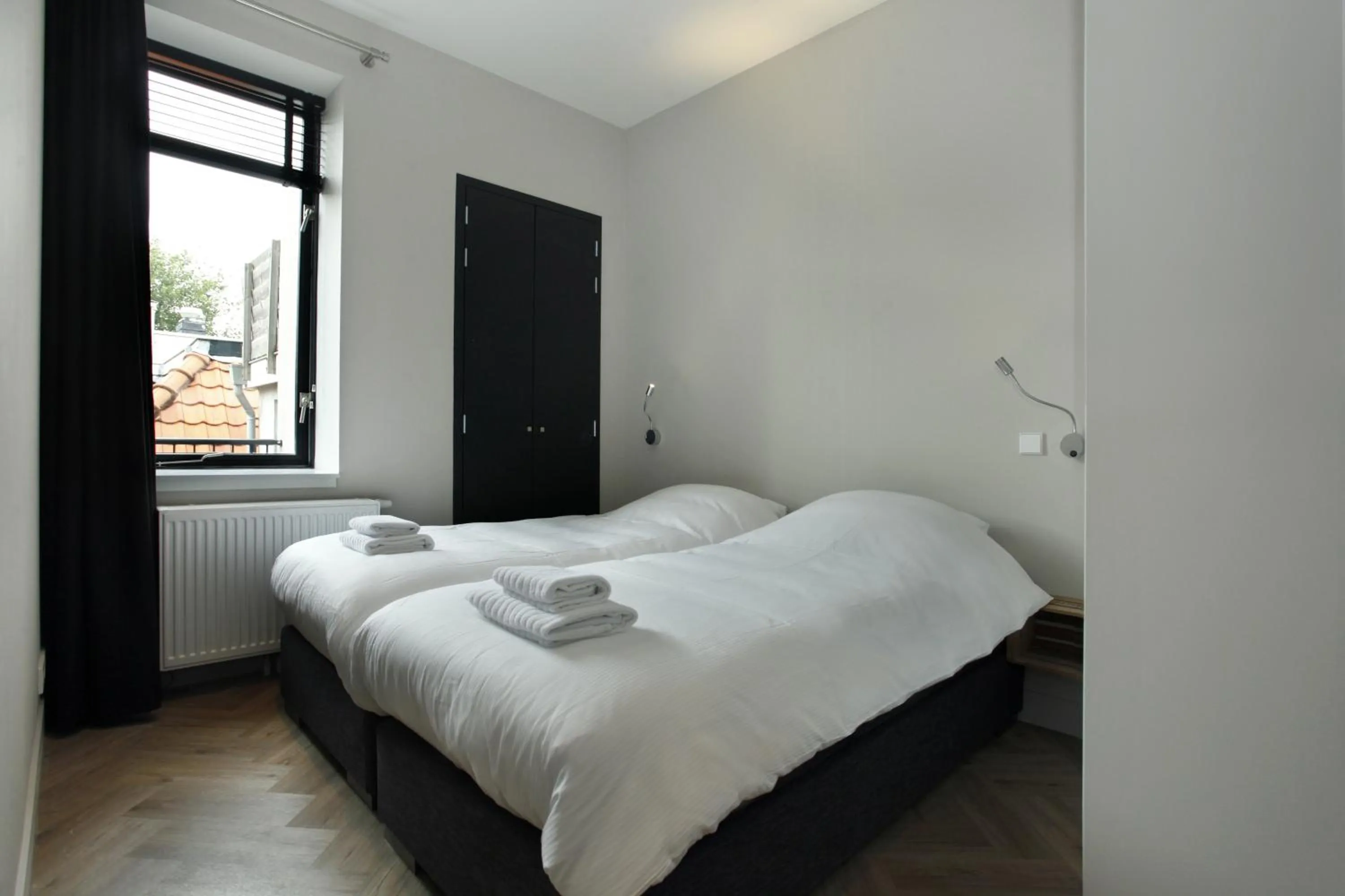 Bedroom, Bed in Stayci Serviced Apartments Westeinde