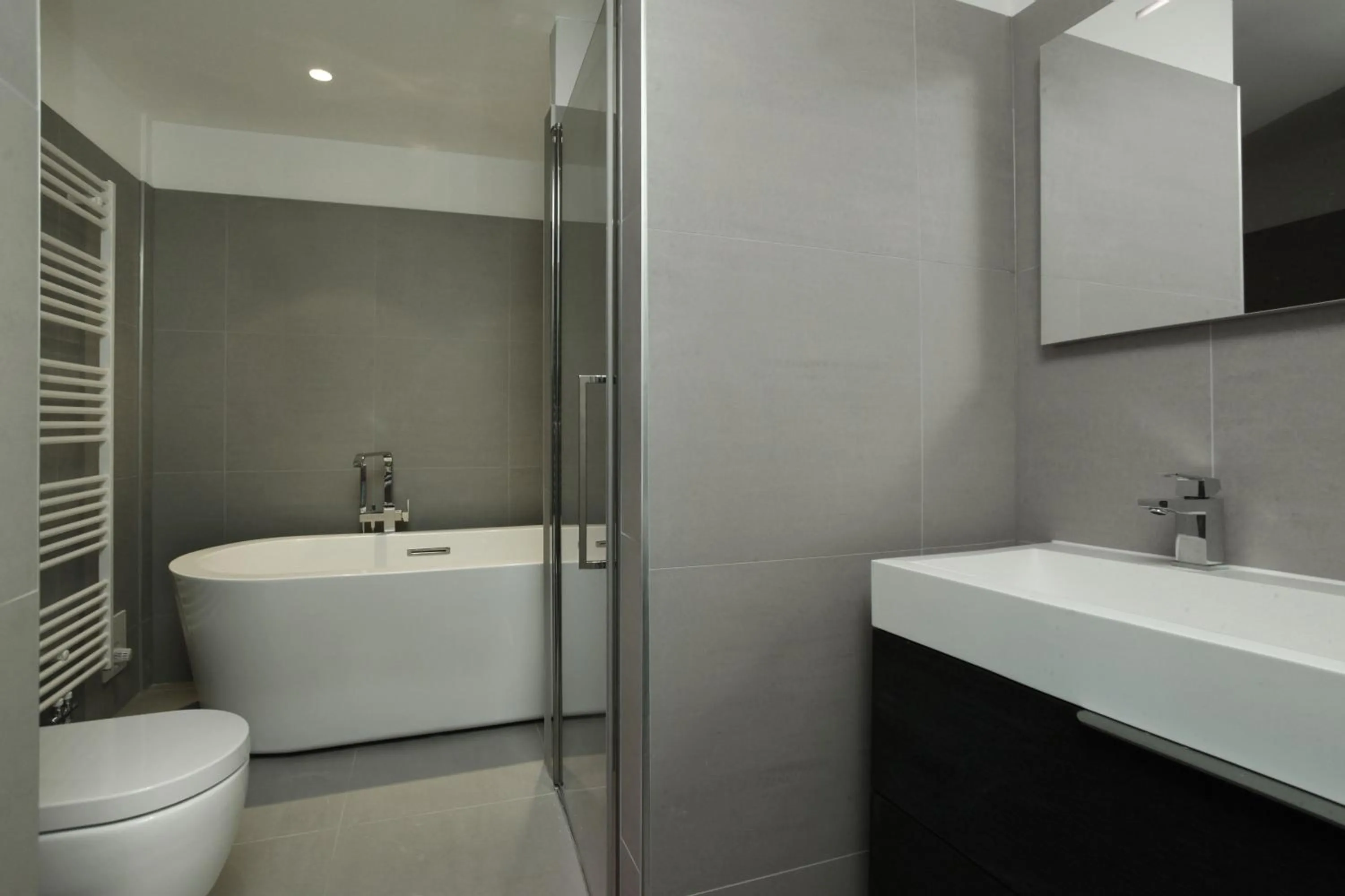 Shower in Stayci Serviced Apartments Westeinde