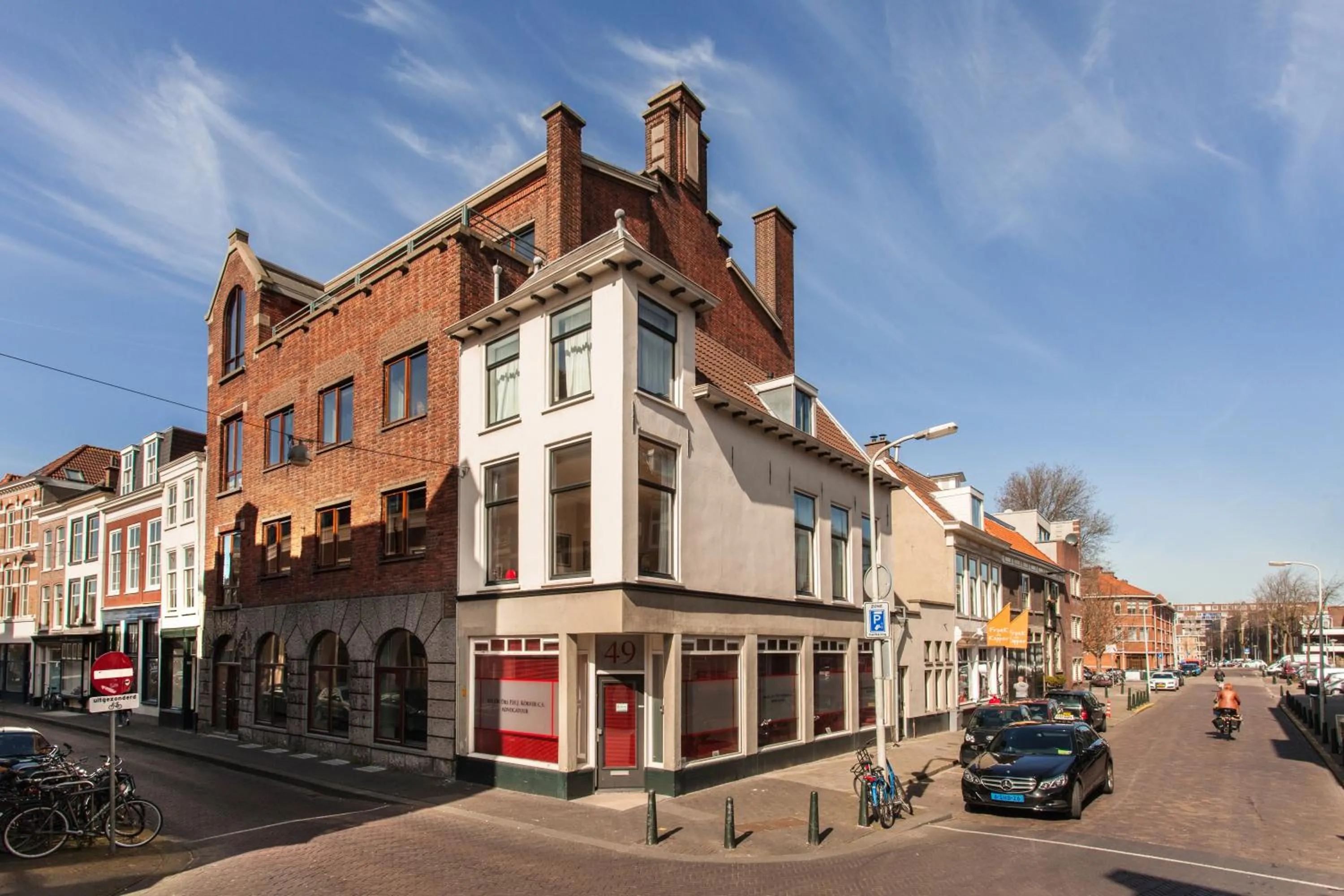 Facade/entrance in Stayci Serviced Apartments Westeinde