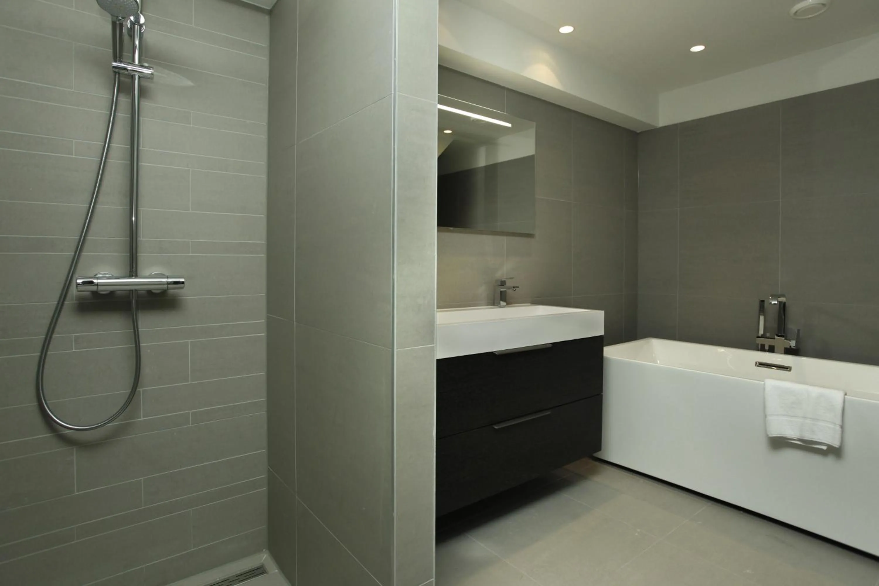 Shower in Stayci Serviced Apartments Westeinde