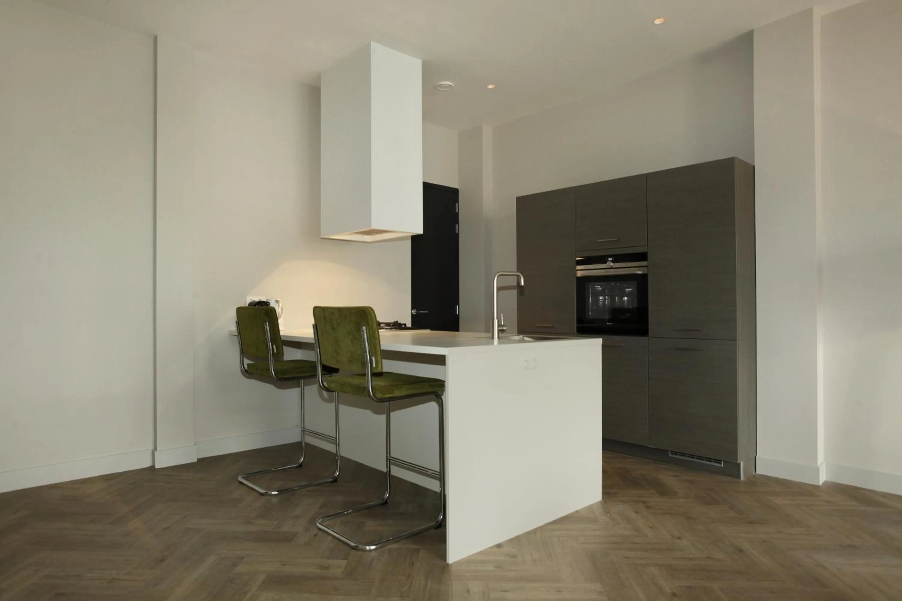 Kitchen or kitchenette in Stayci Serviced Apartments Westeinde