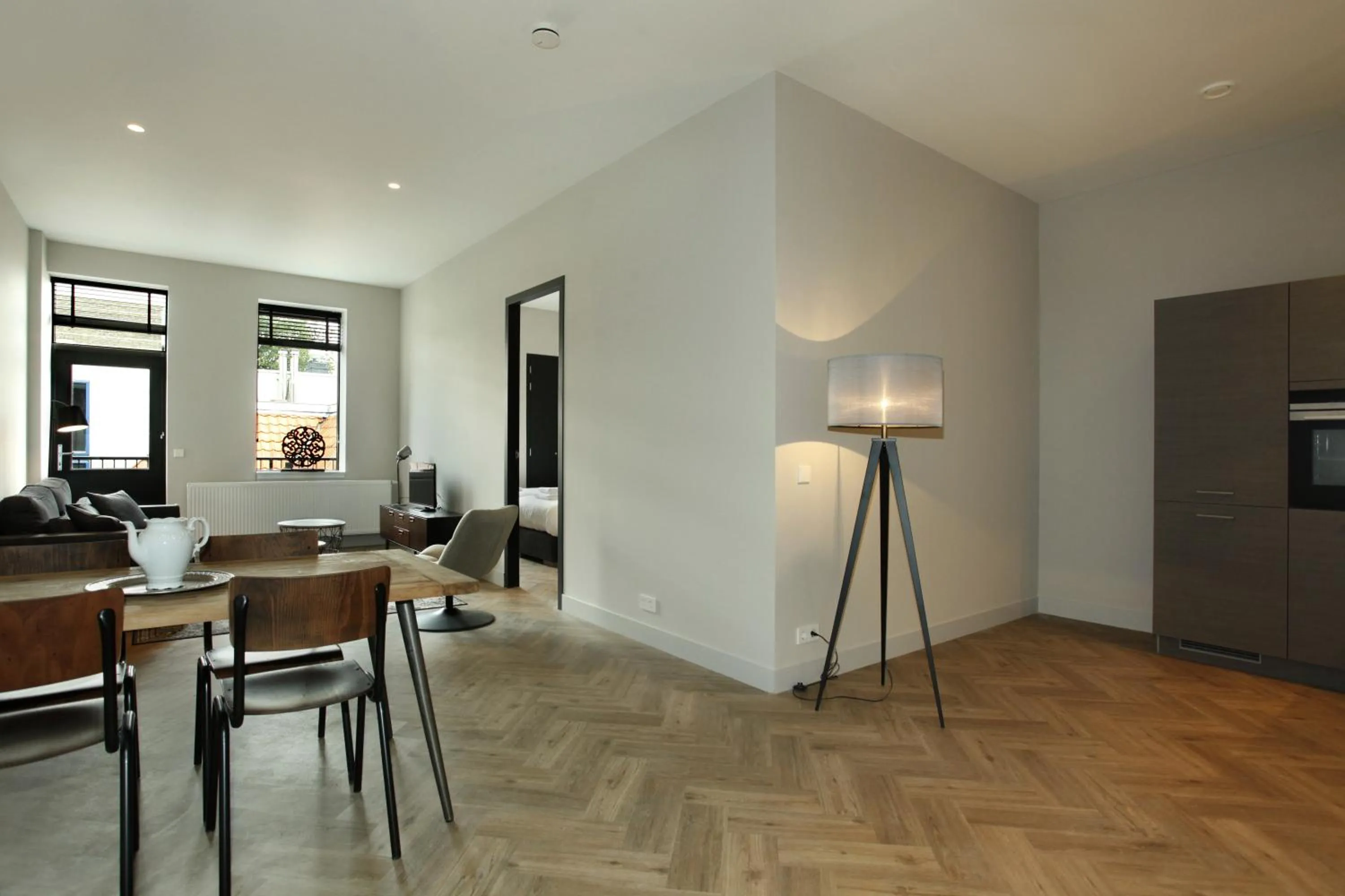 TV and multimedia in Stayci Serviced Apartments Westeinde