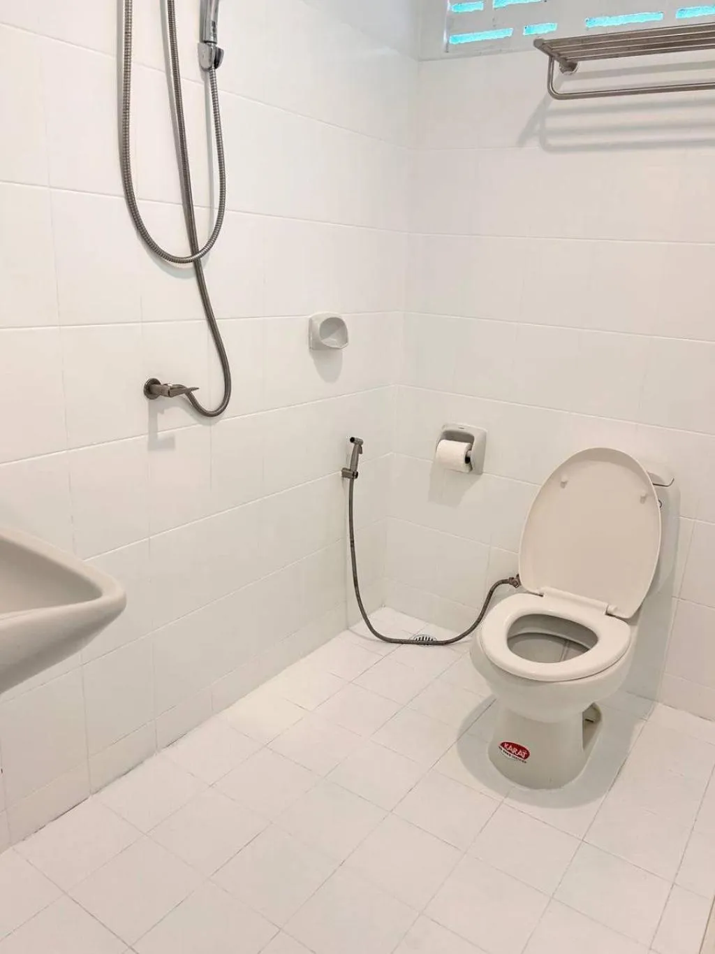 Shower in Private Paradise Resort