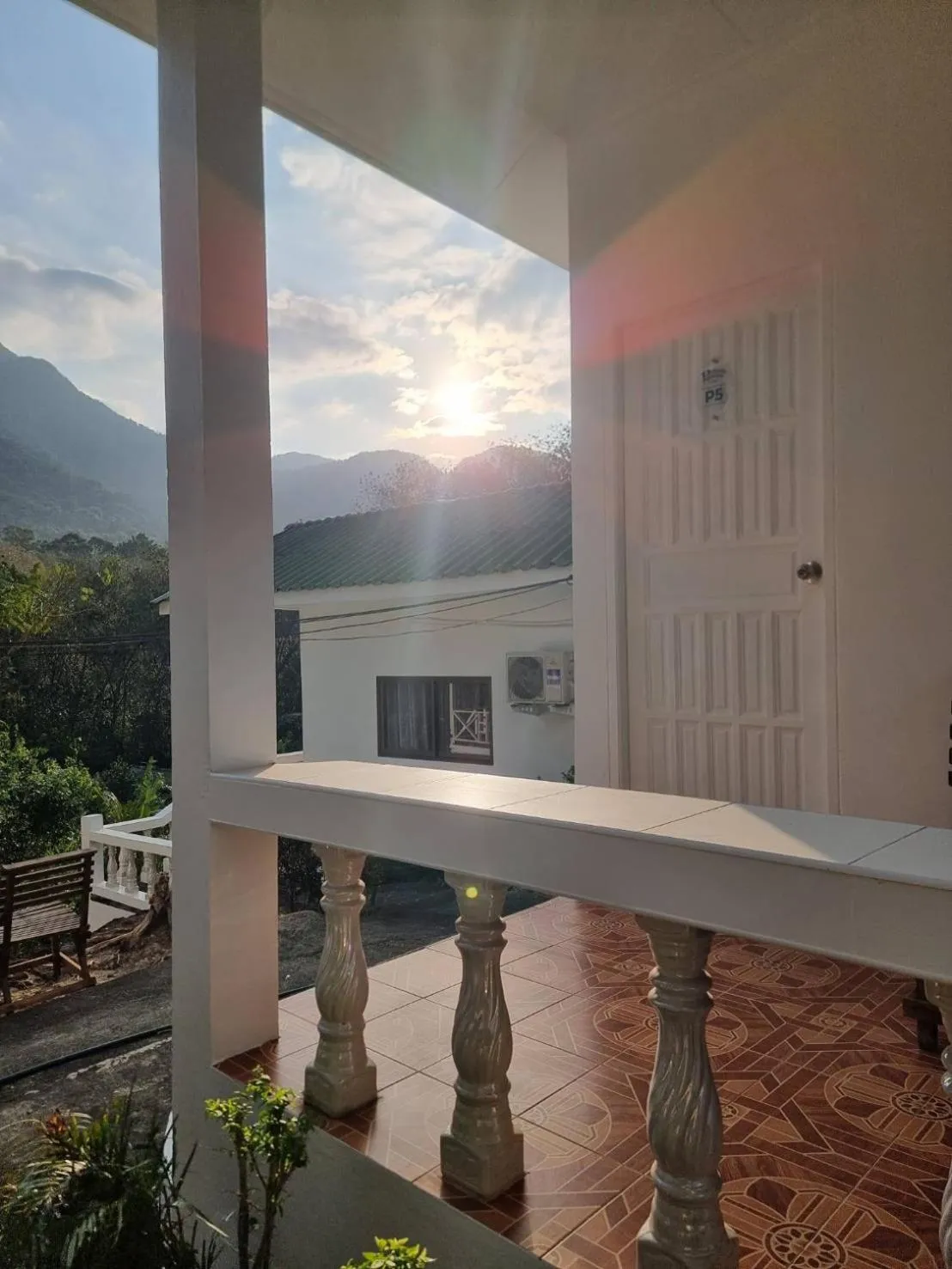 Balcony/Terrace in Private Paradise Resort