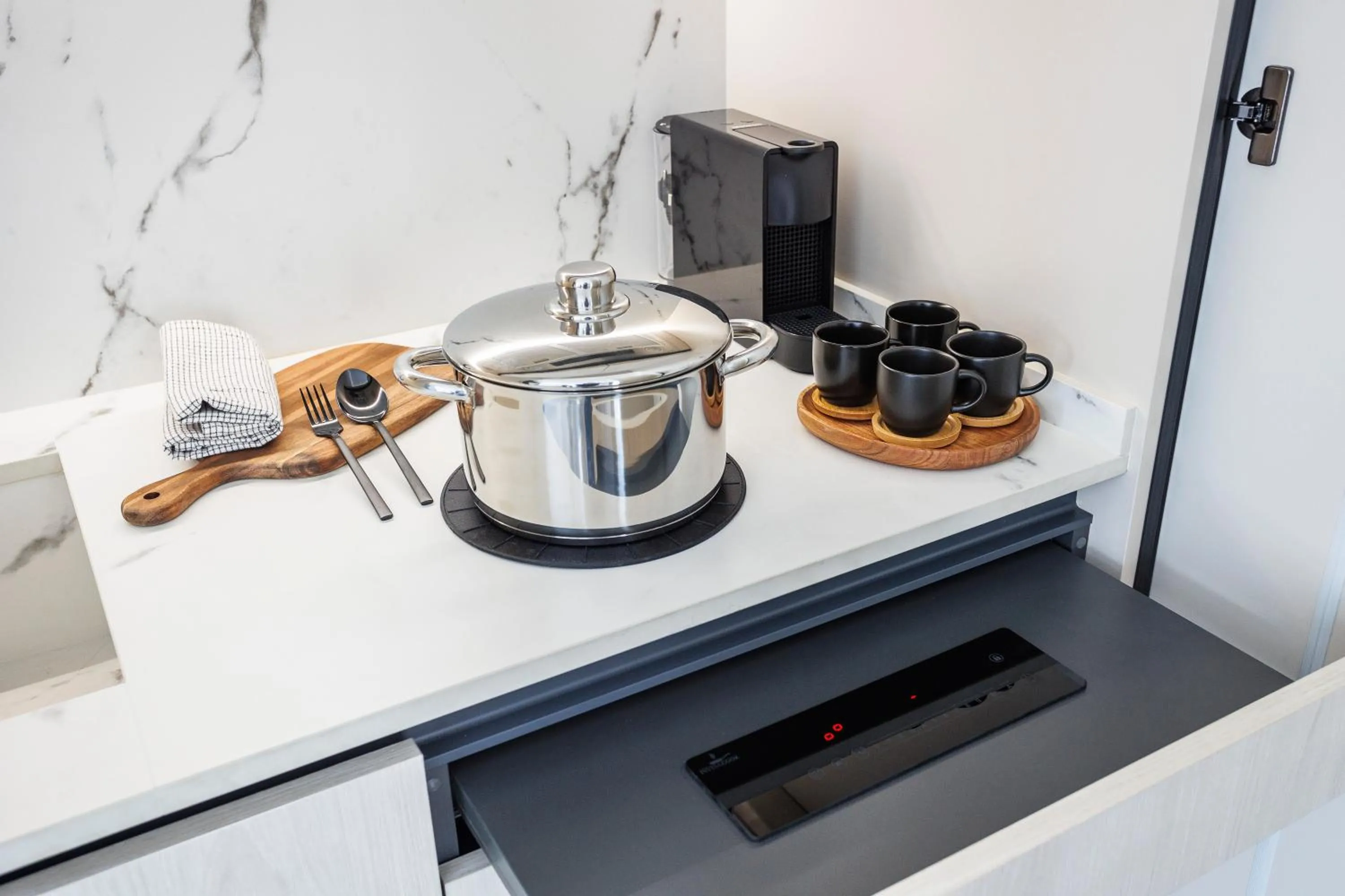 Coffee/tea facilities in Corral del Carbón GG Luxury Hotel Boutique
