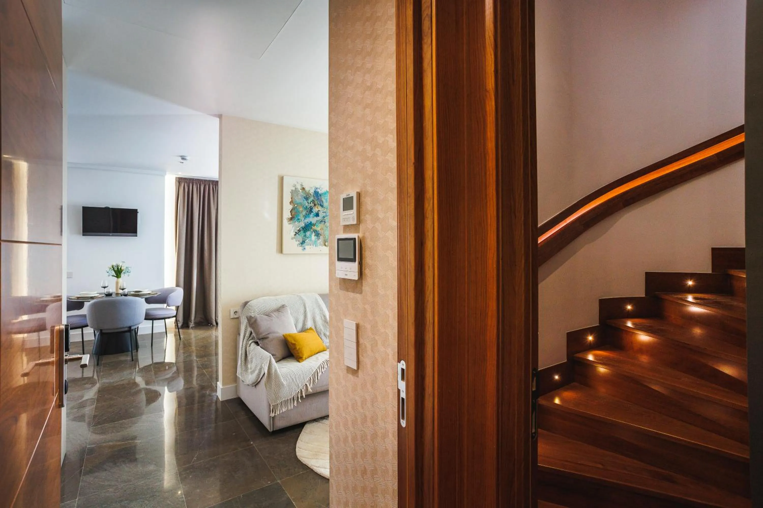 Living room in Corral del Carbón GG Luxury Hotel Boutique