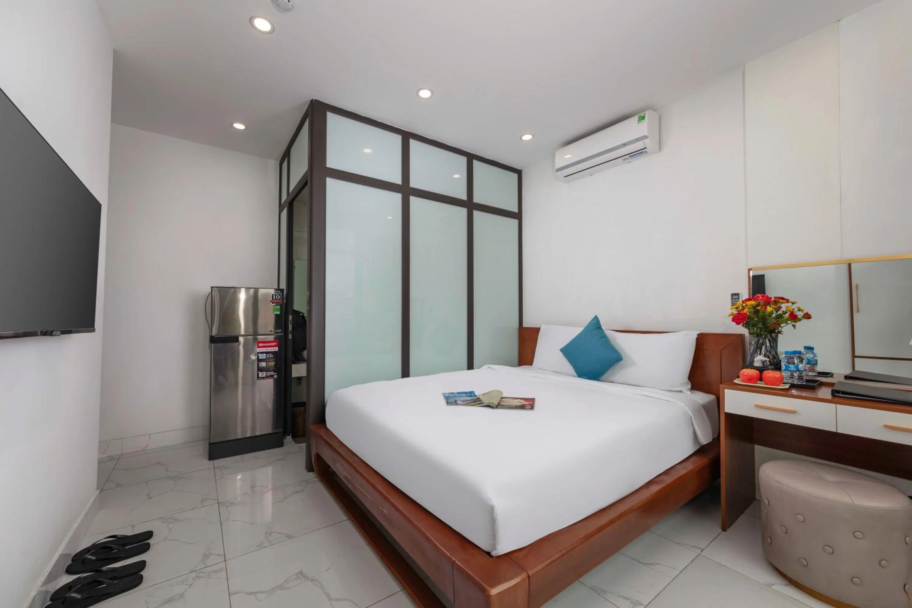 Bedroom, Bed in Infinity HaNoi Hotel & Travel