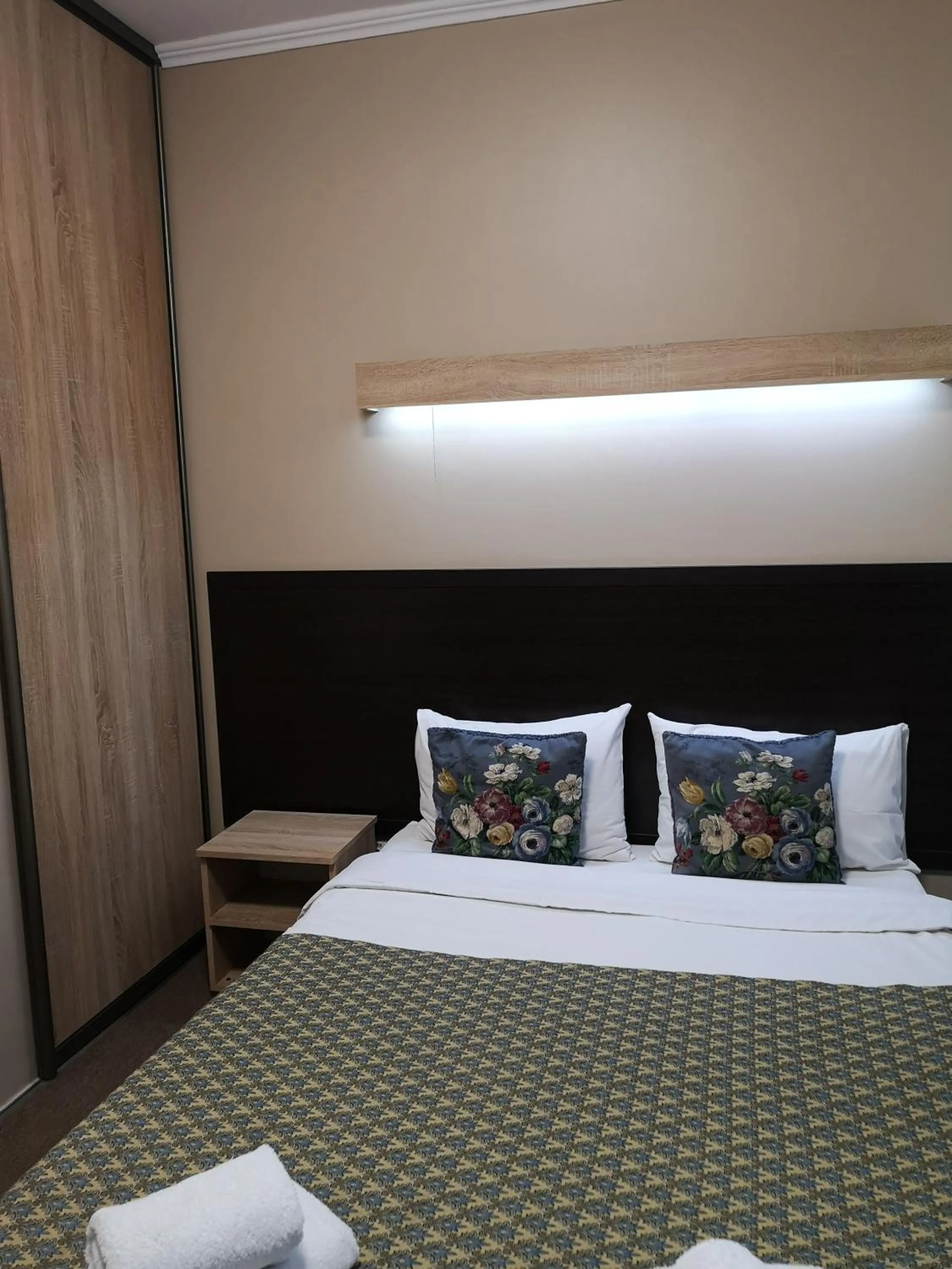 Bed in Orange Hotel