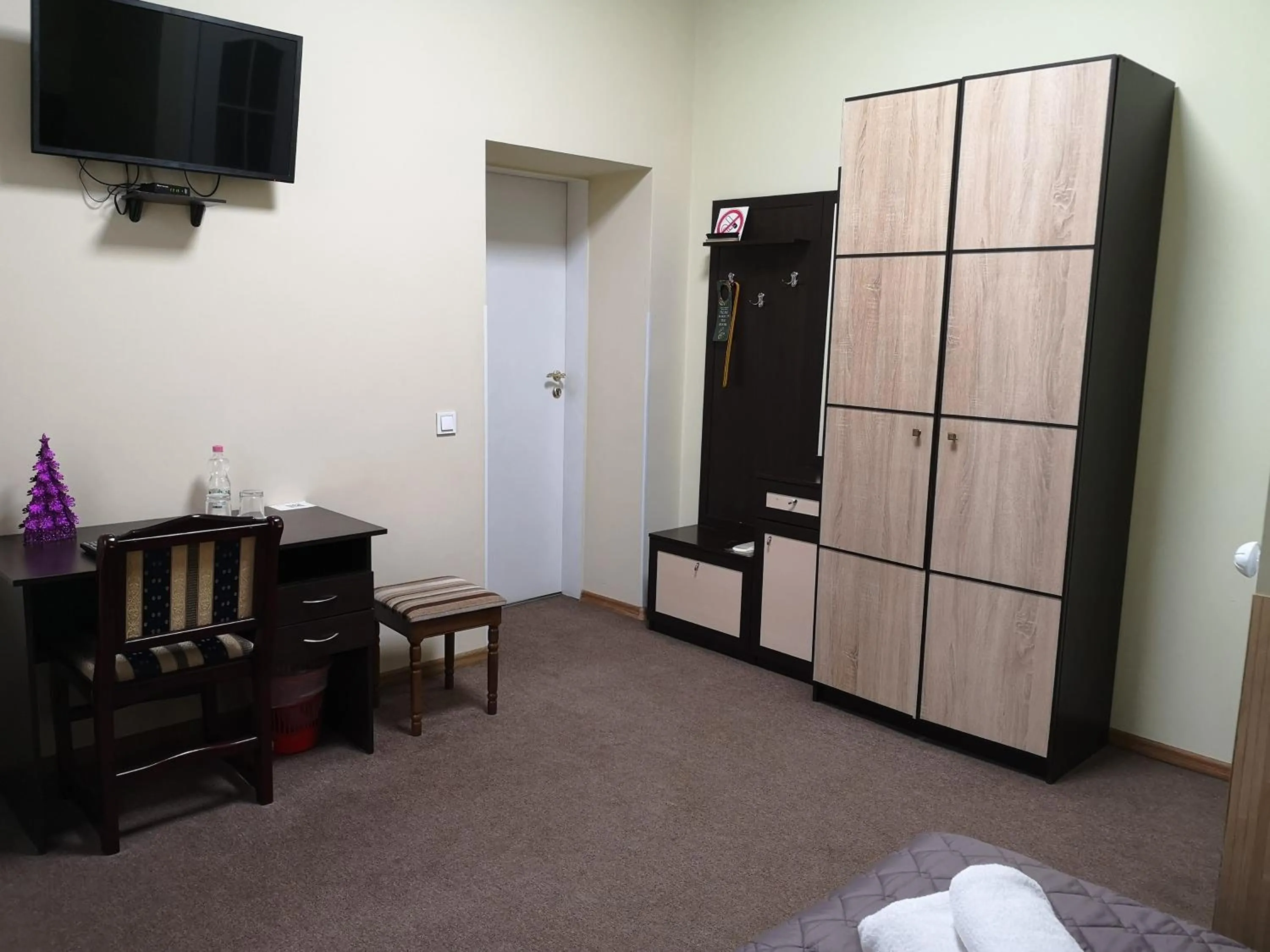 Bed in Orange Hotel