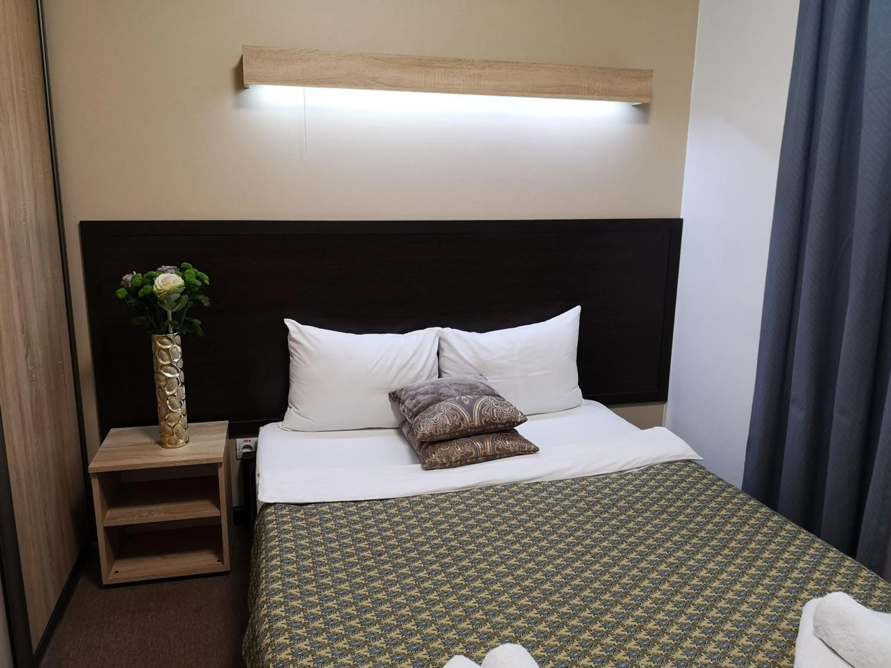 Bed in Orange Hotel