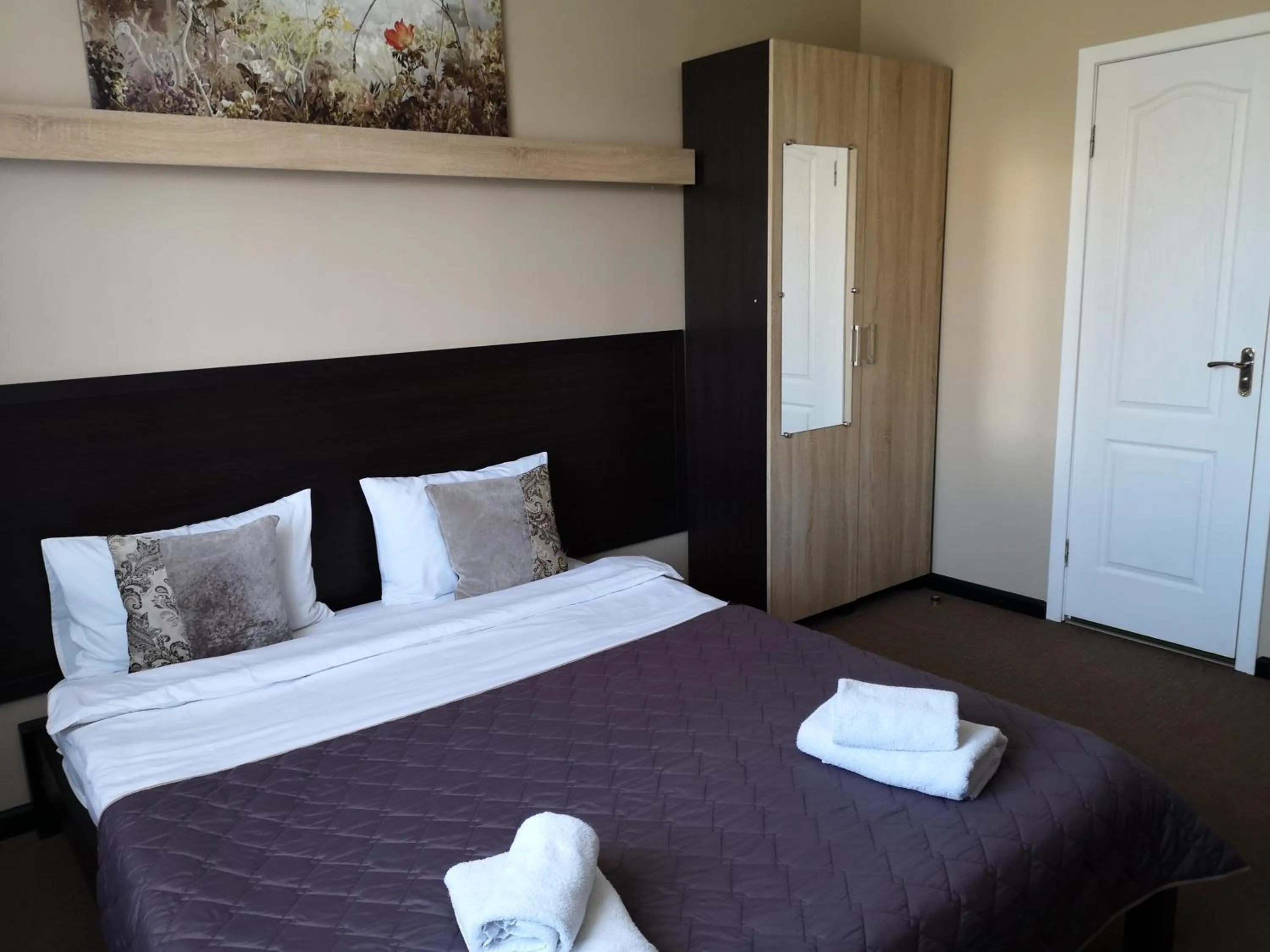 Bed in Orange Hotel