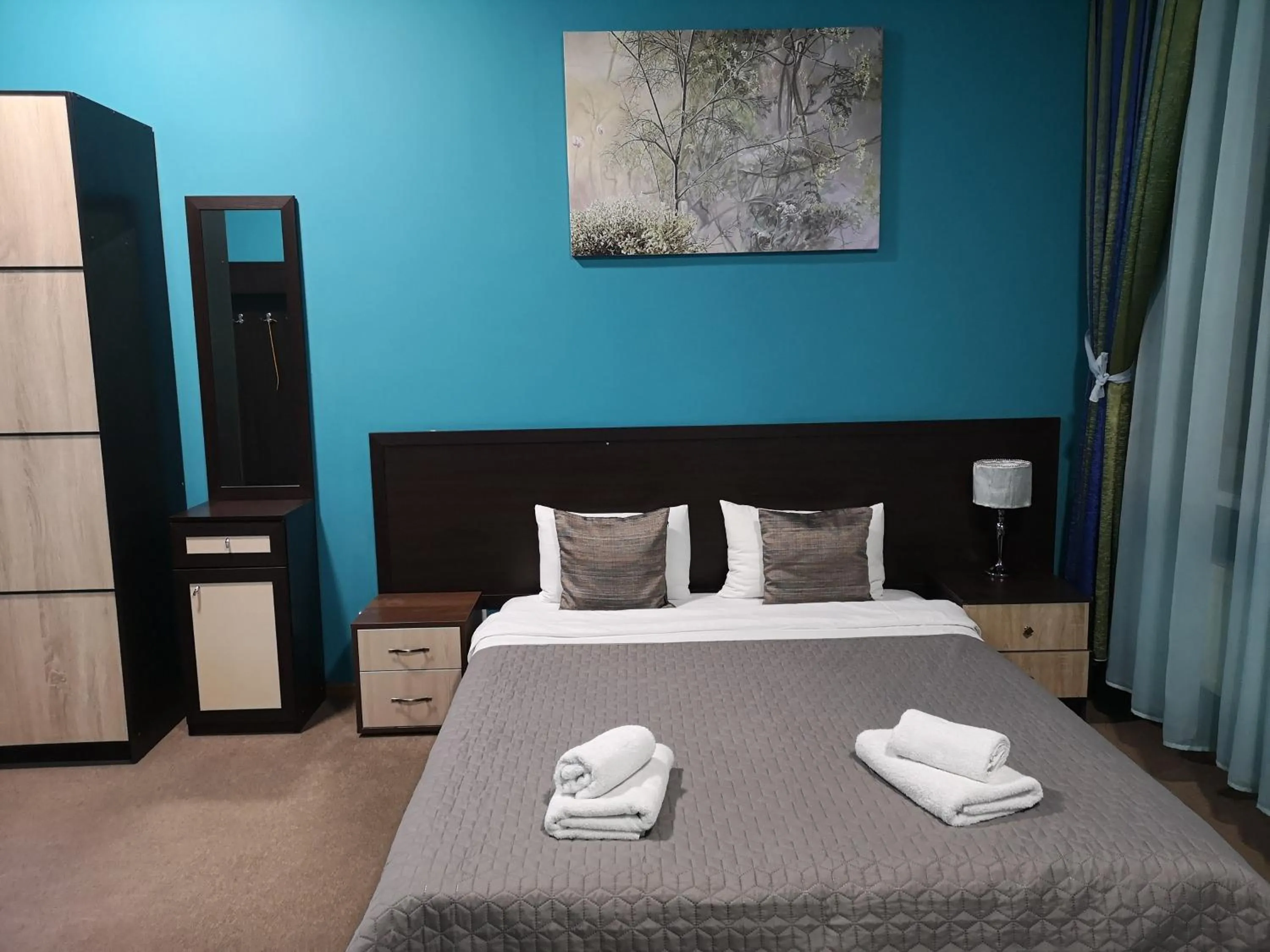 Bed in Orange Hotel