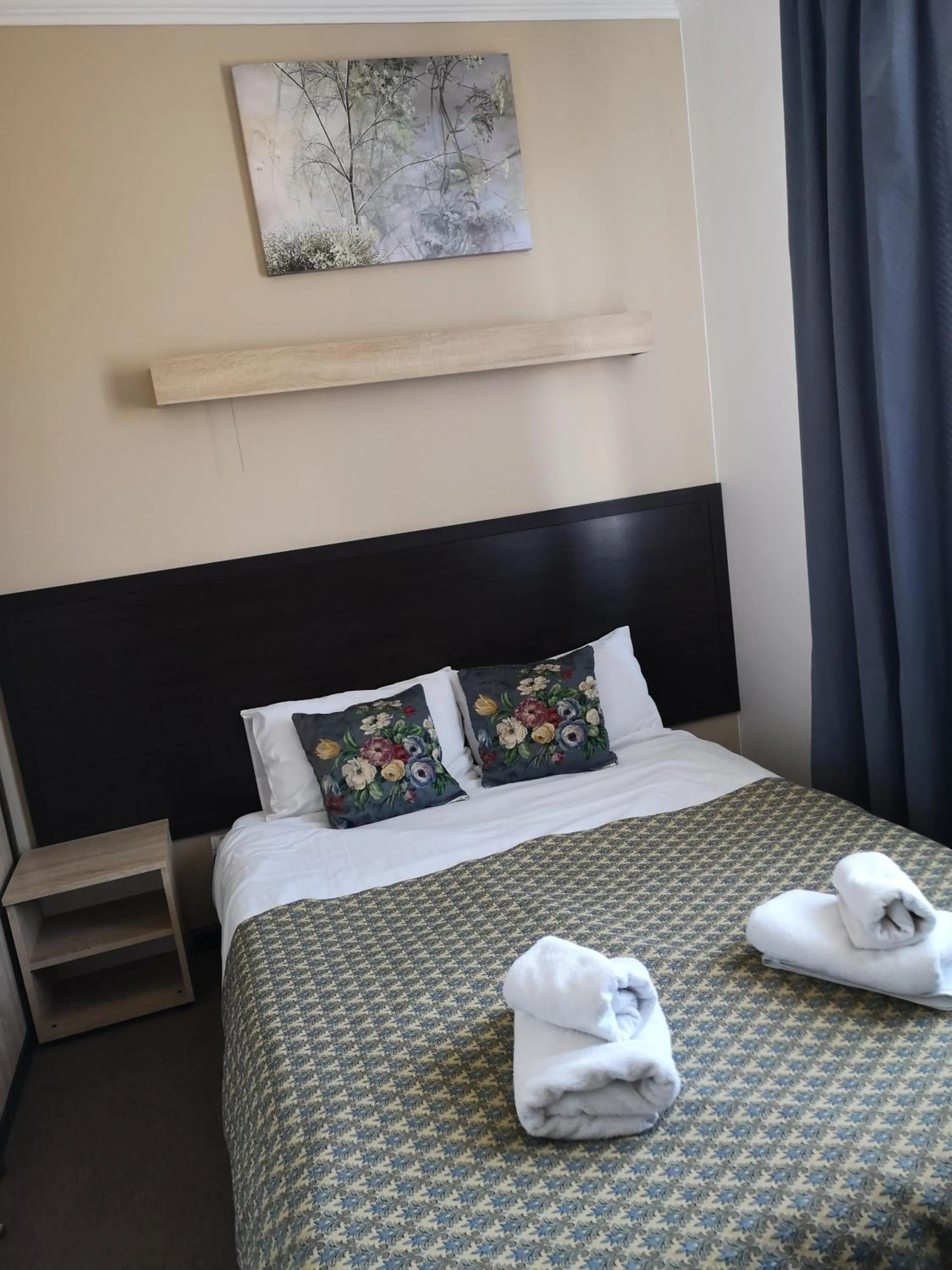 Bed in Orange Hotel