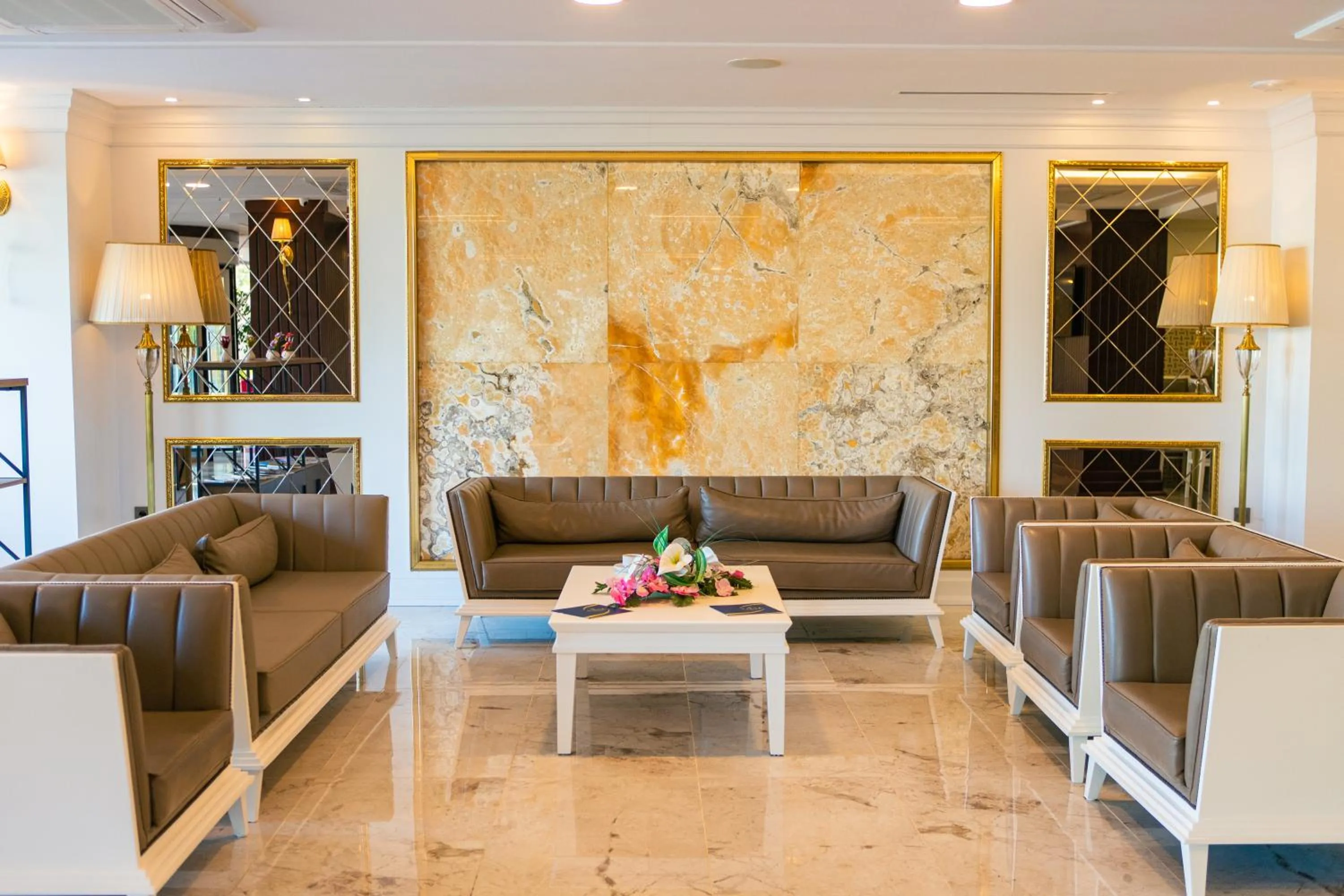 Seating area in Tilya Resort Hotel