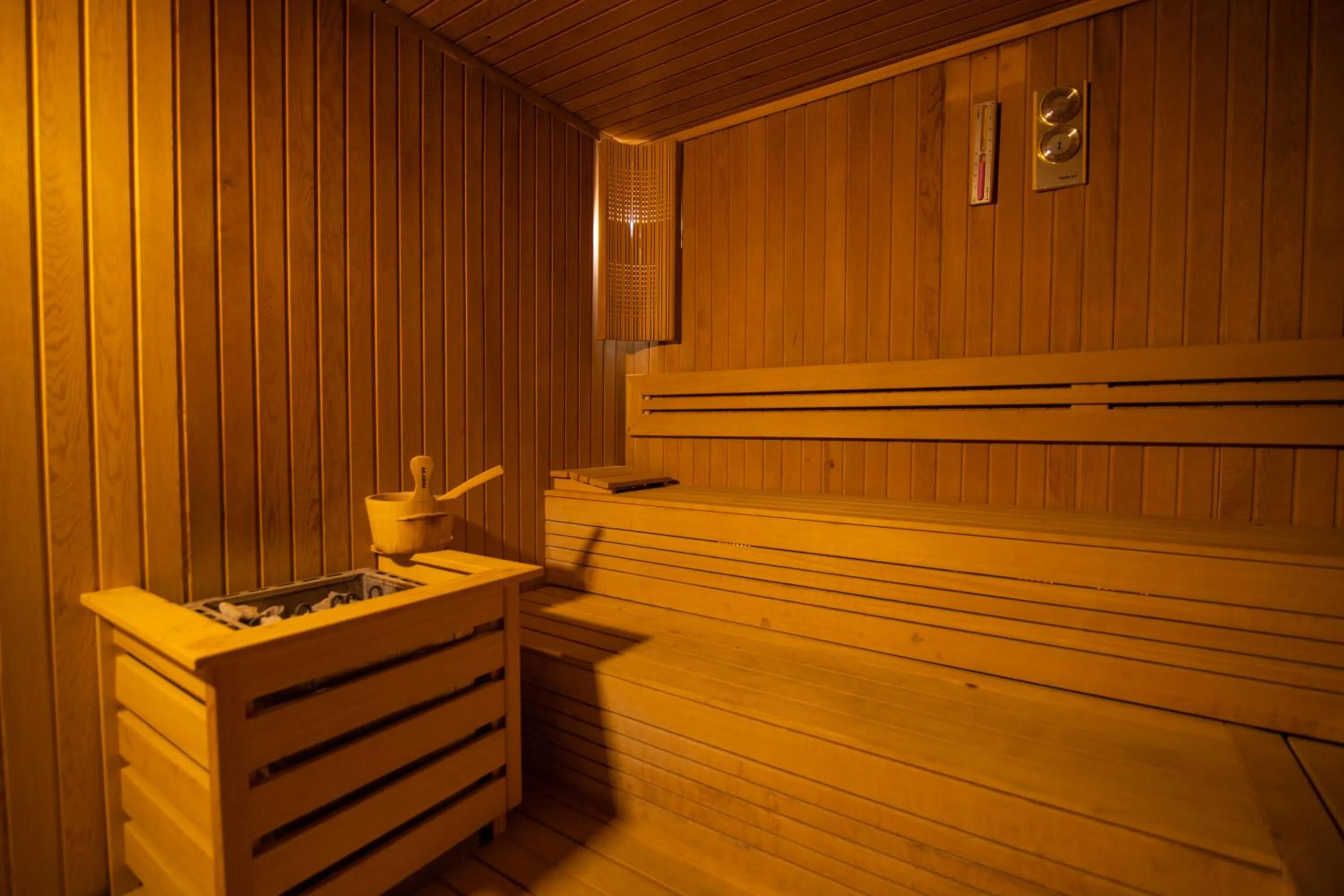 Sauna in Tilya Resort Hotel