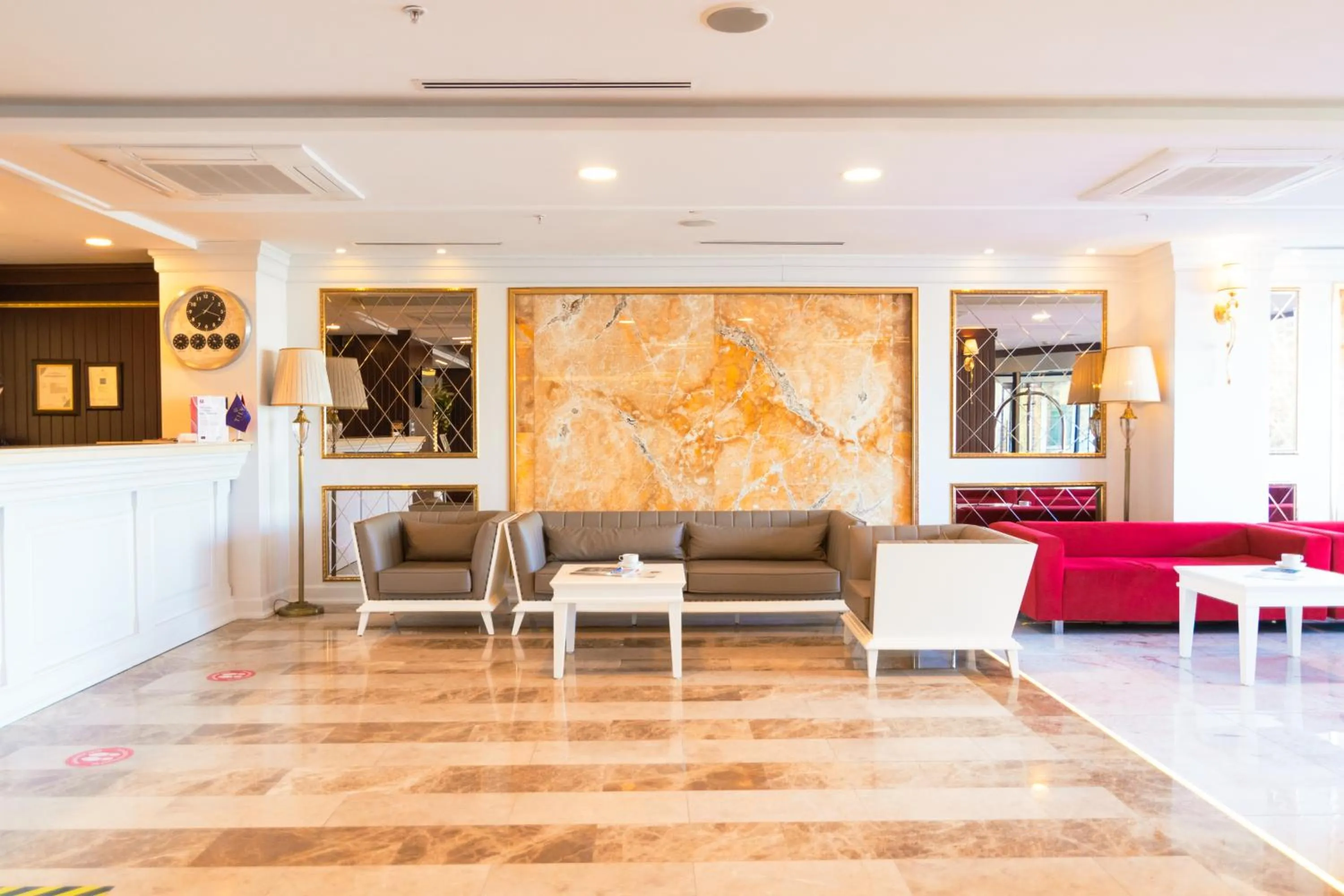 Seating area in Tilya Resort Hotel