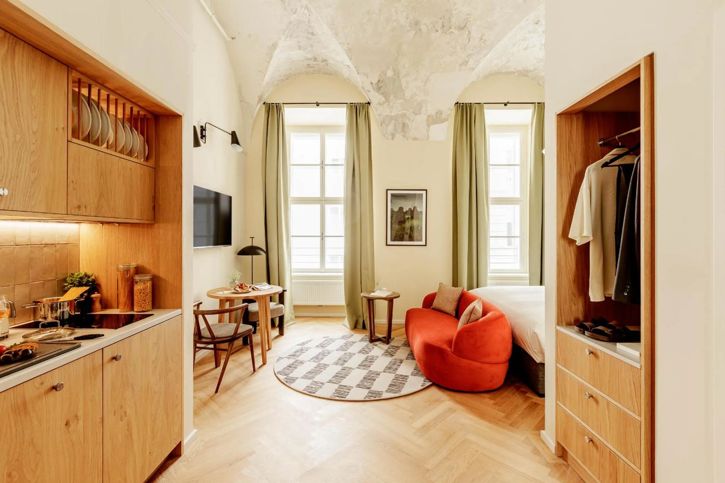 Bed in Wilde Vienna Fleischmarkt