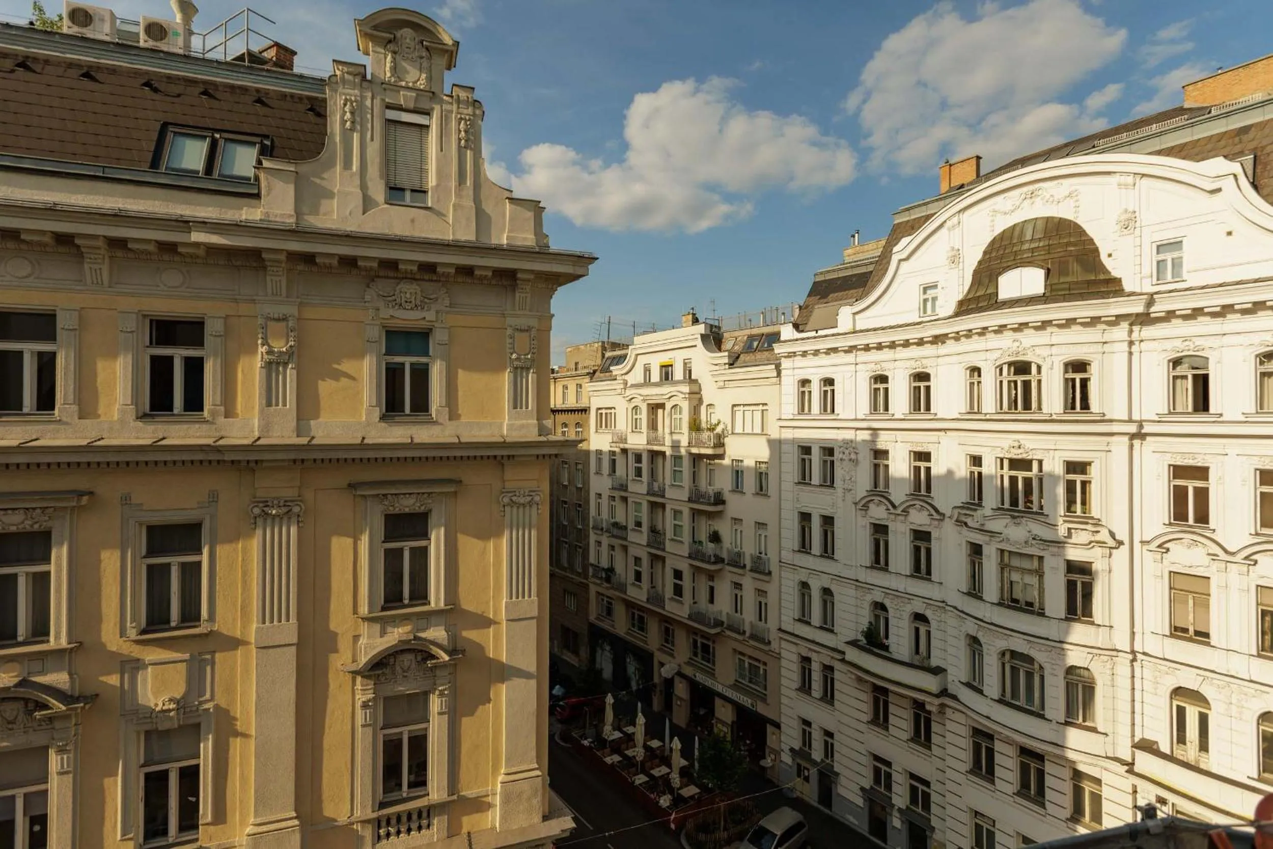 City view in Wilde Vienna Fleischmarkt