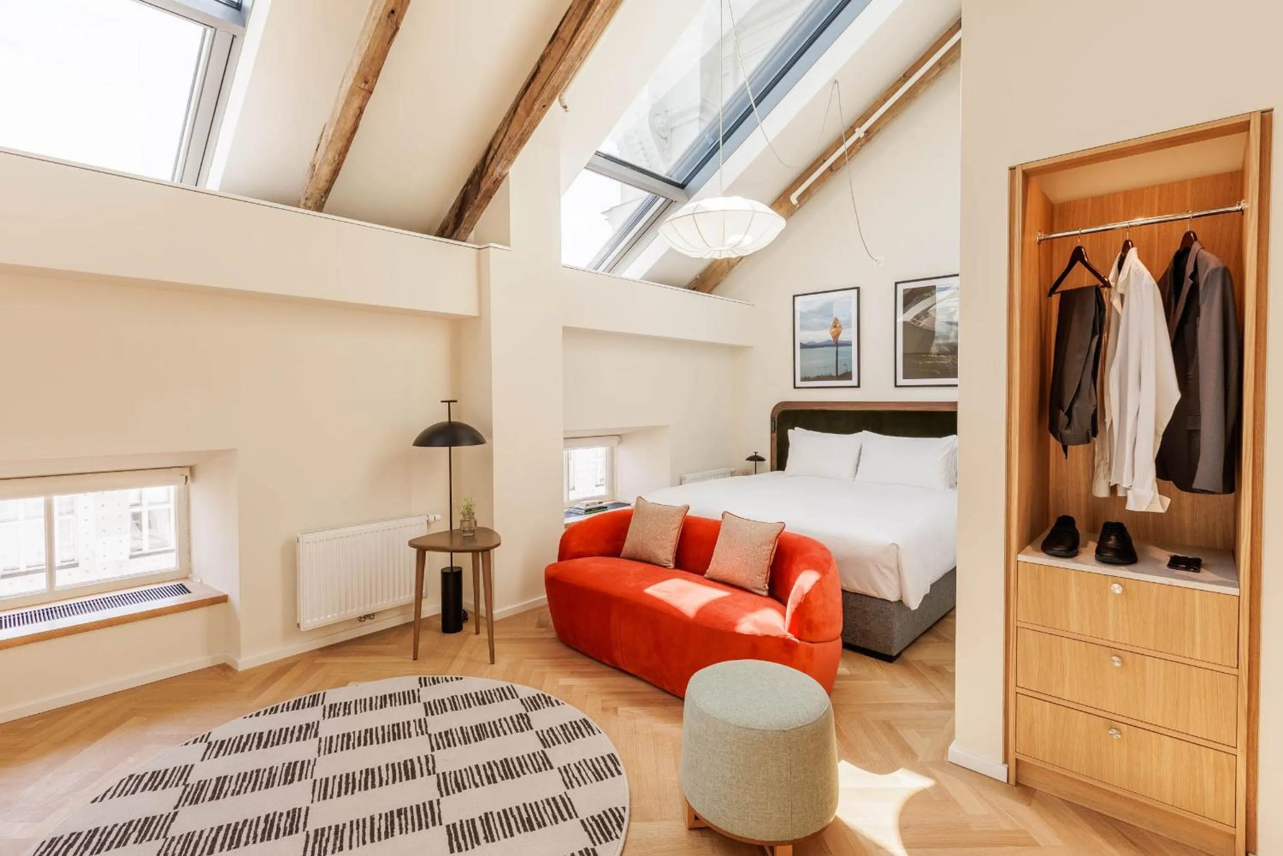 Bed in Wilde Vienna Fleischmarkt