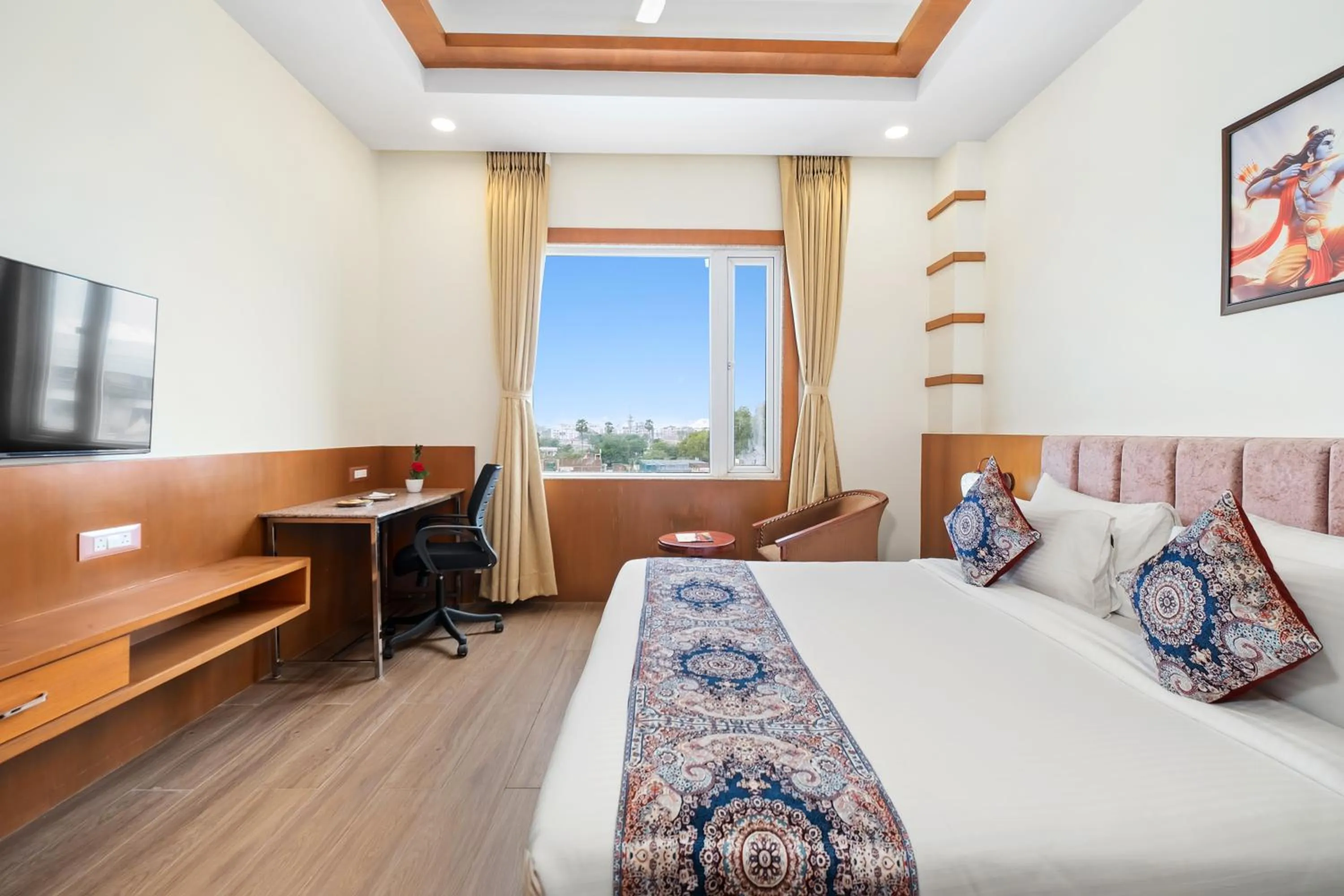 Bed in Padmshree Palace