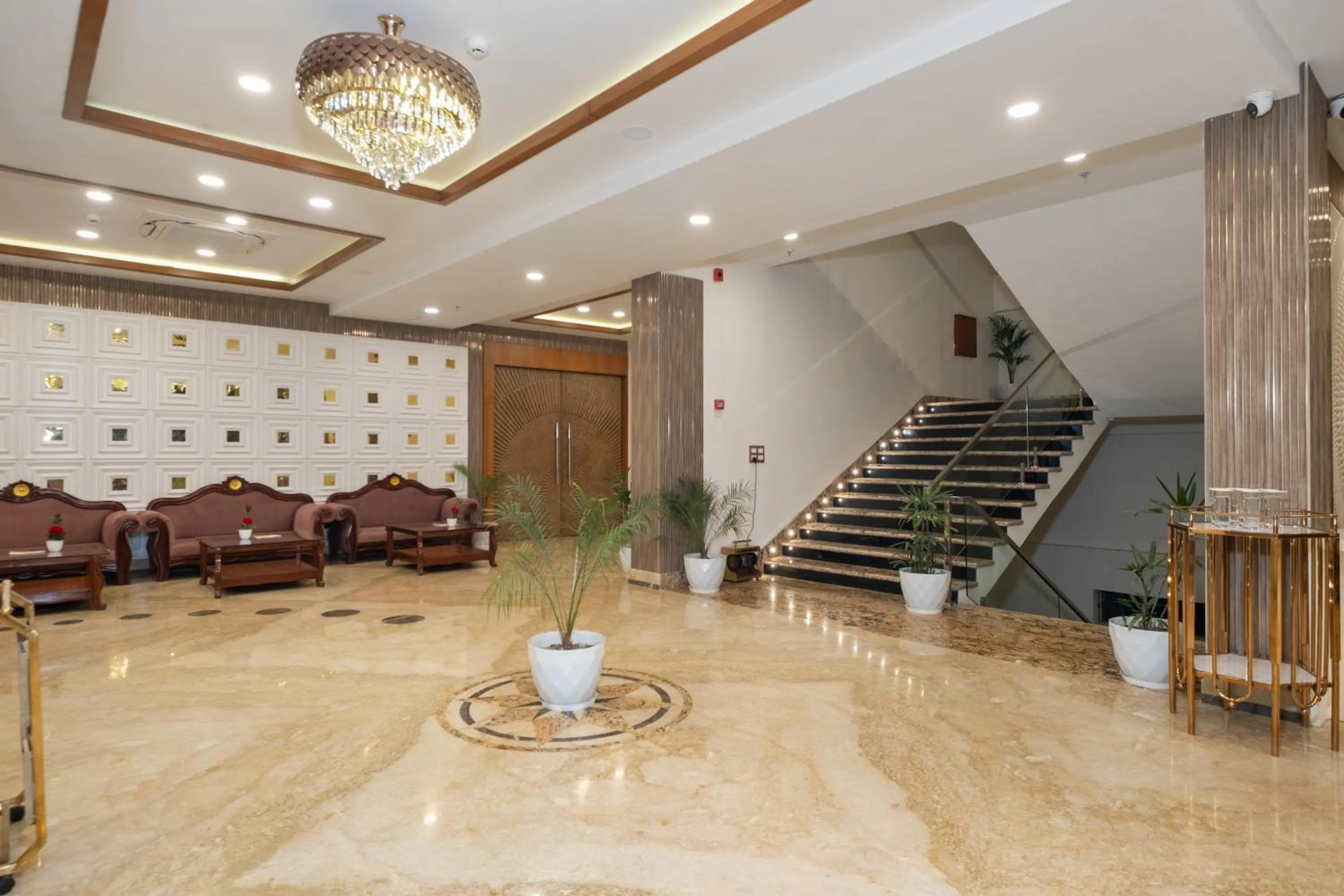 Seating area in Padmshree Palace