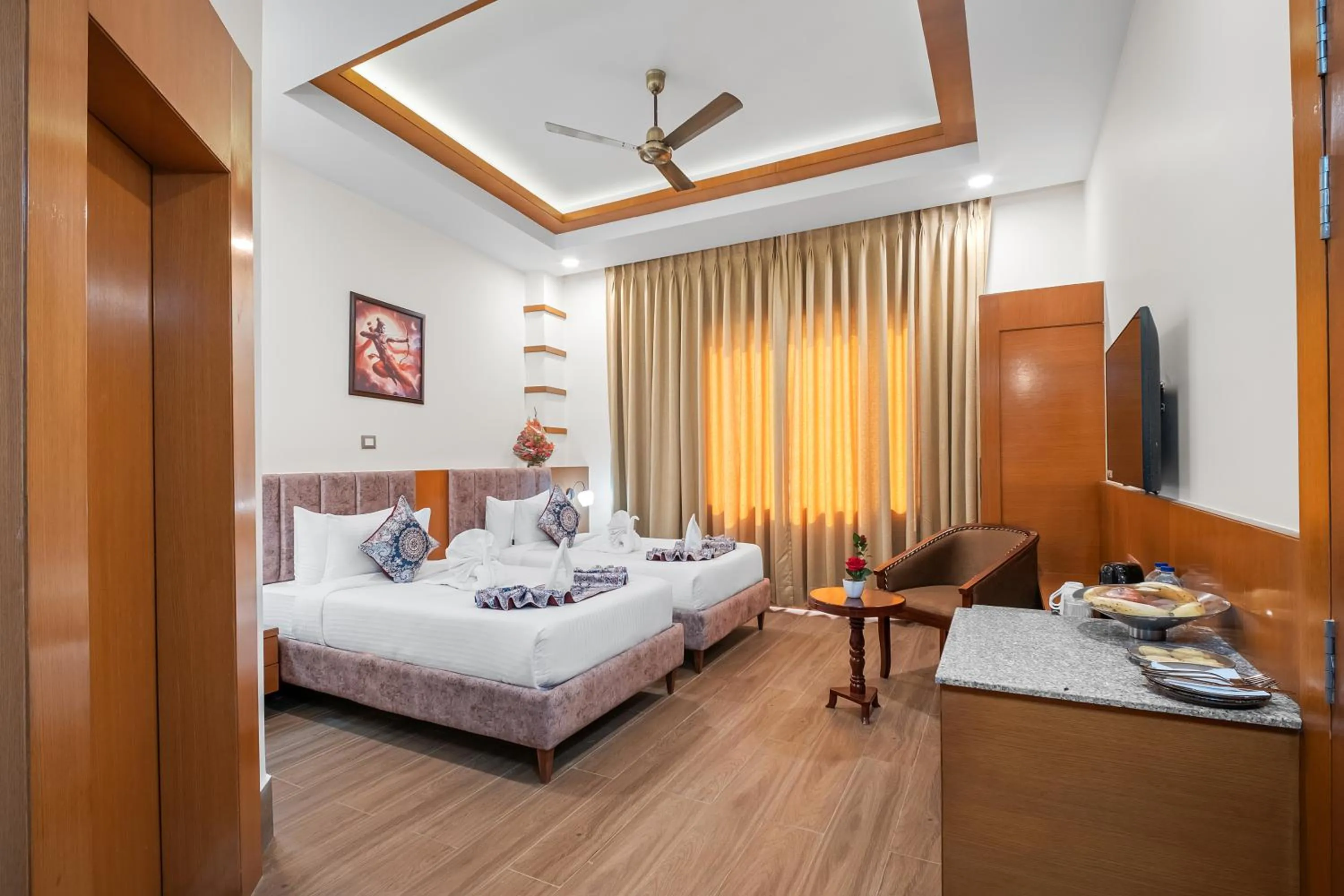 Bed in Padmshree Palace