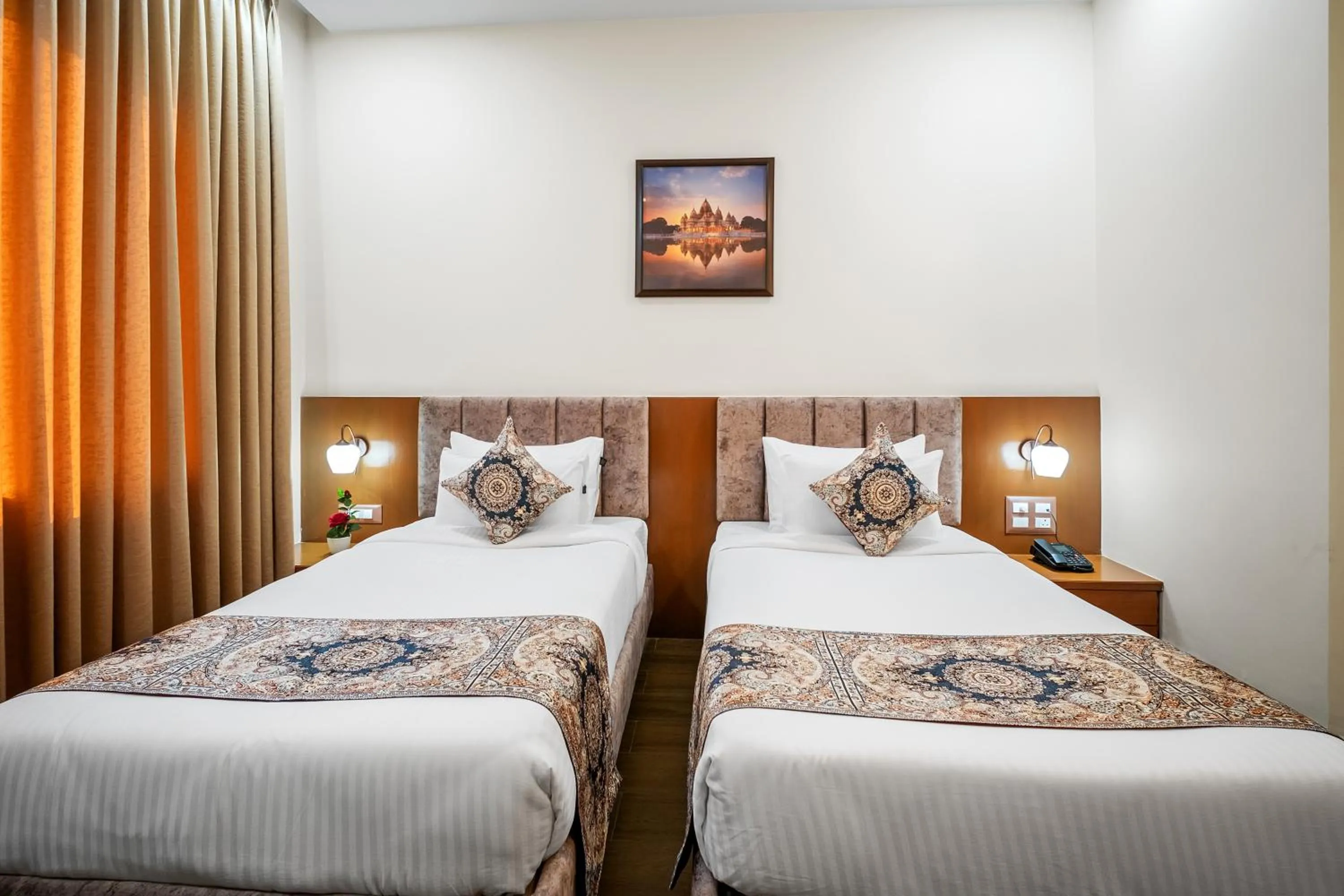 Bed in Padmshree Palace