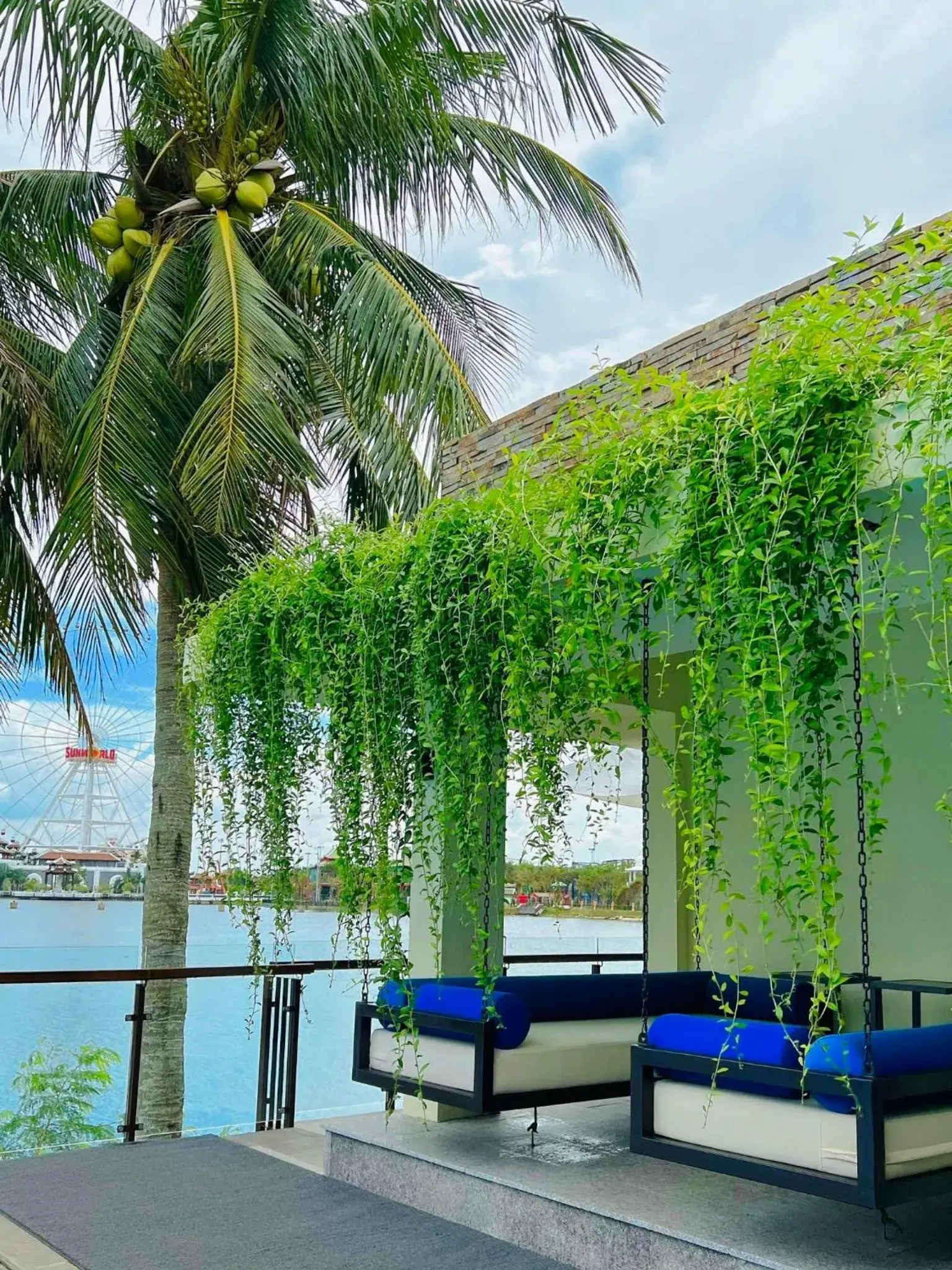 Swimming pool in The Blossom Resort Island Da Nang - Onsen Included Swimming pool in The Blossom Resort Island Da Nang - Onsen Included