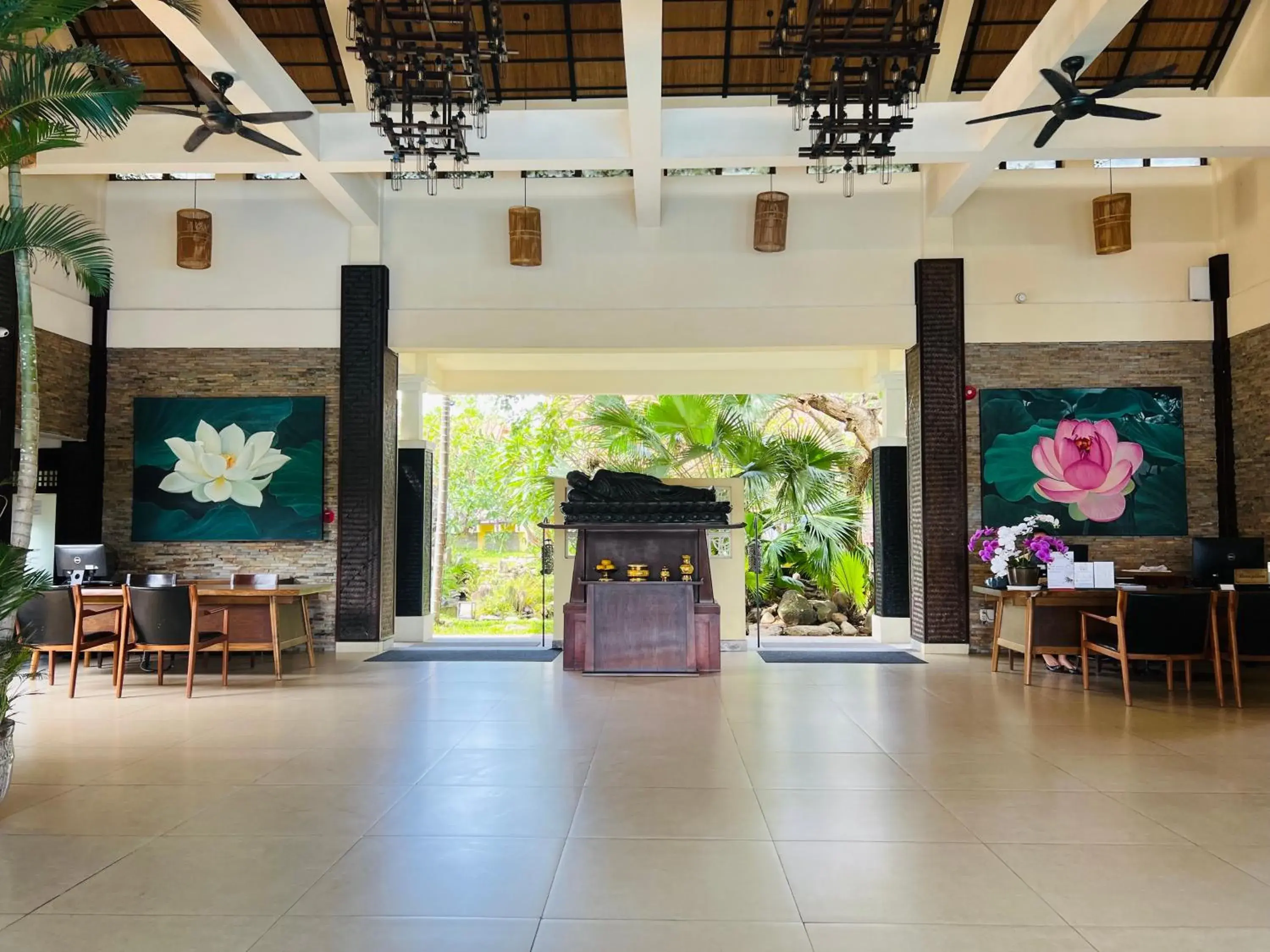 Lobby or reception in The Blossom Resort Island Da Nang - Onsen Included Lobby or reception in The Blossom Resort Island Da Nang - Onsen Included