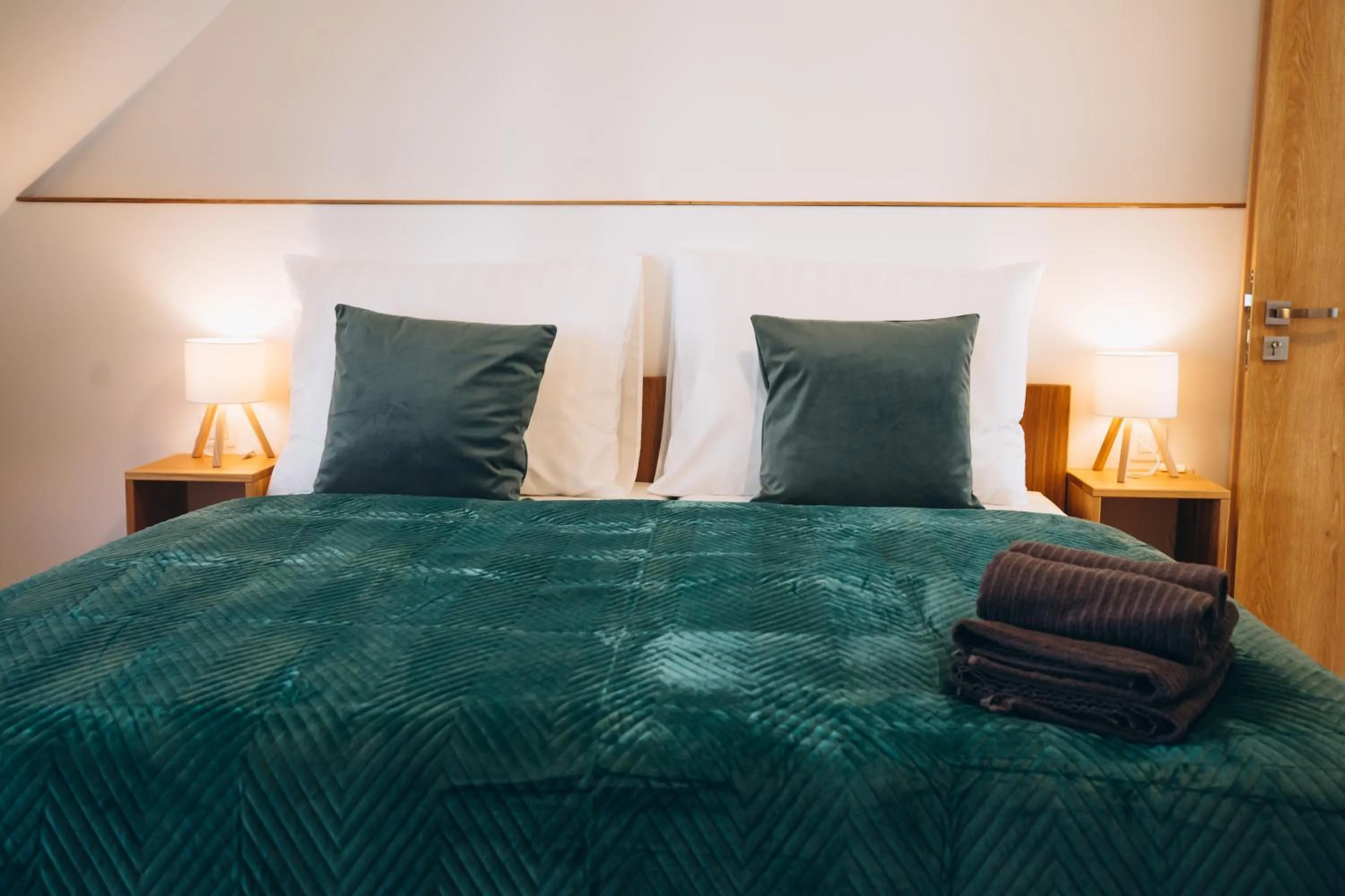 Bed in Penzion Tlustá kachna