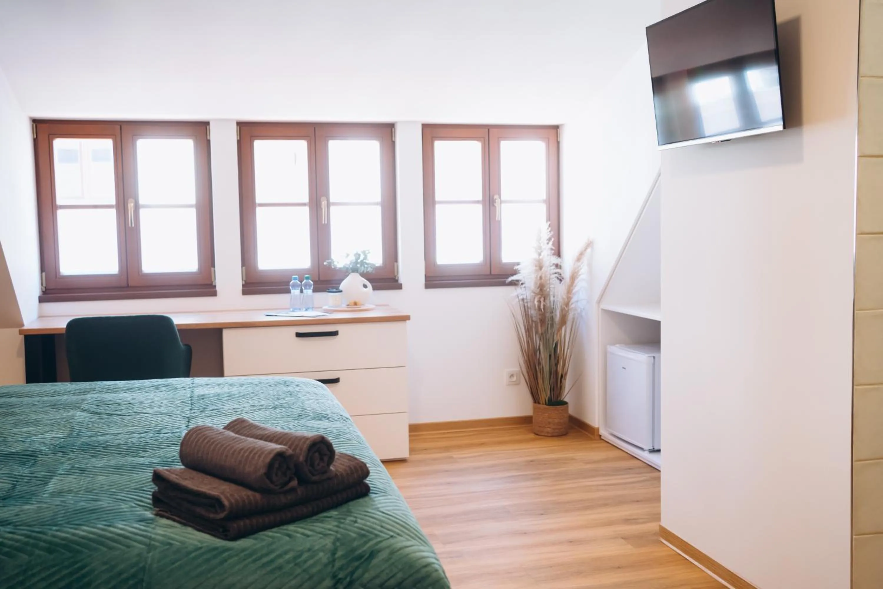 Bed in Penzion Tlustá kachna