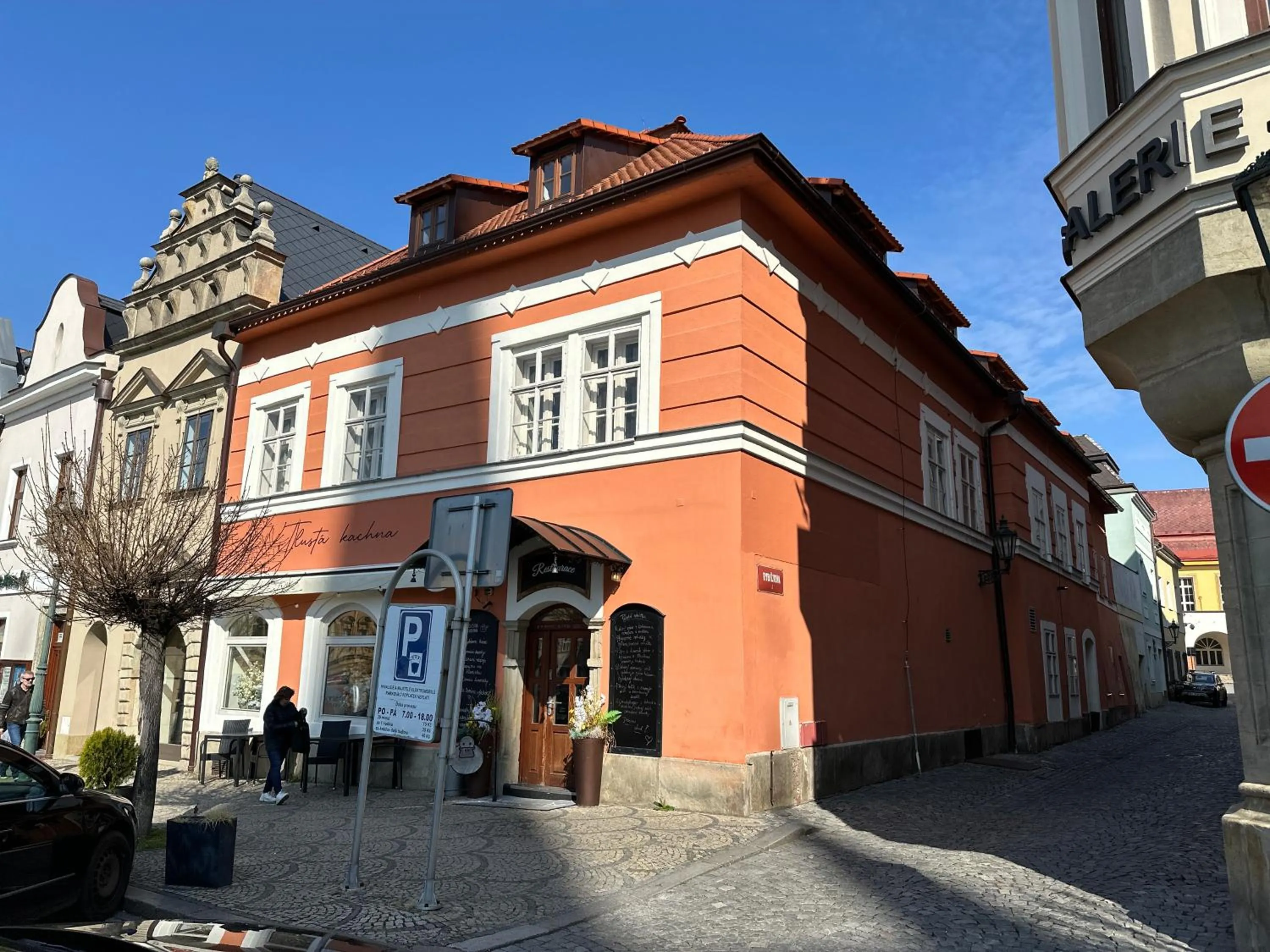 Property building in Penzion Tlustá kachna